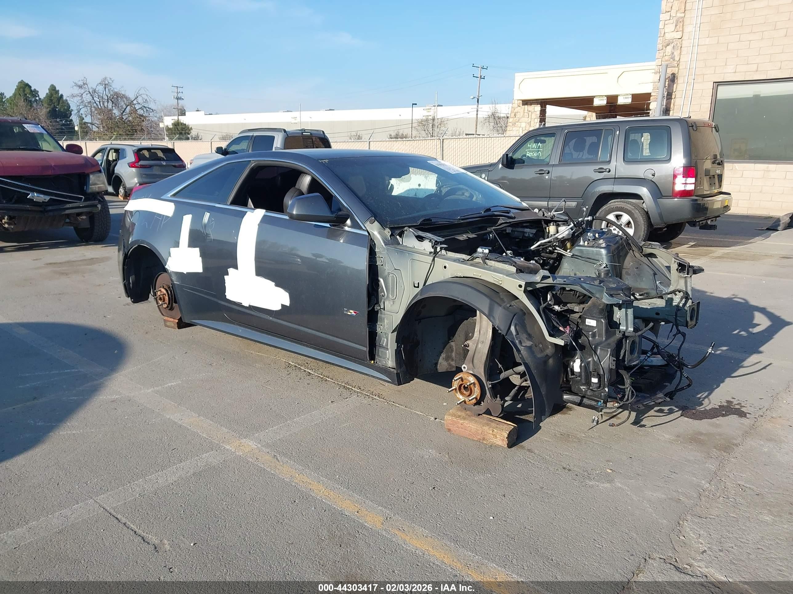 2011 Cadillac CTS-V, VIN 1G6DV1EP1B0159064 — Theft recovery