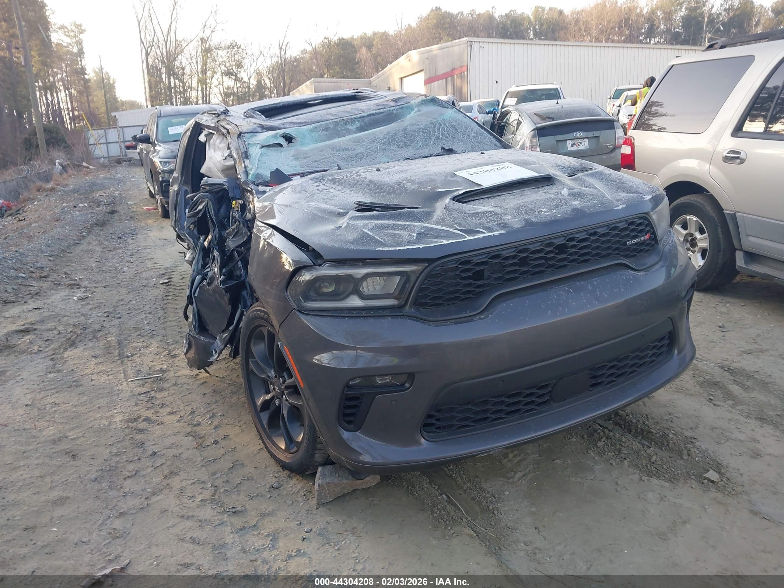 2023 Dodge Durango R/T Plus, VIN 1C4SDHCT1PC675382 — Rollover