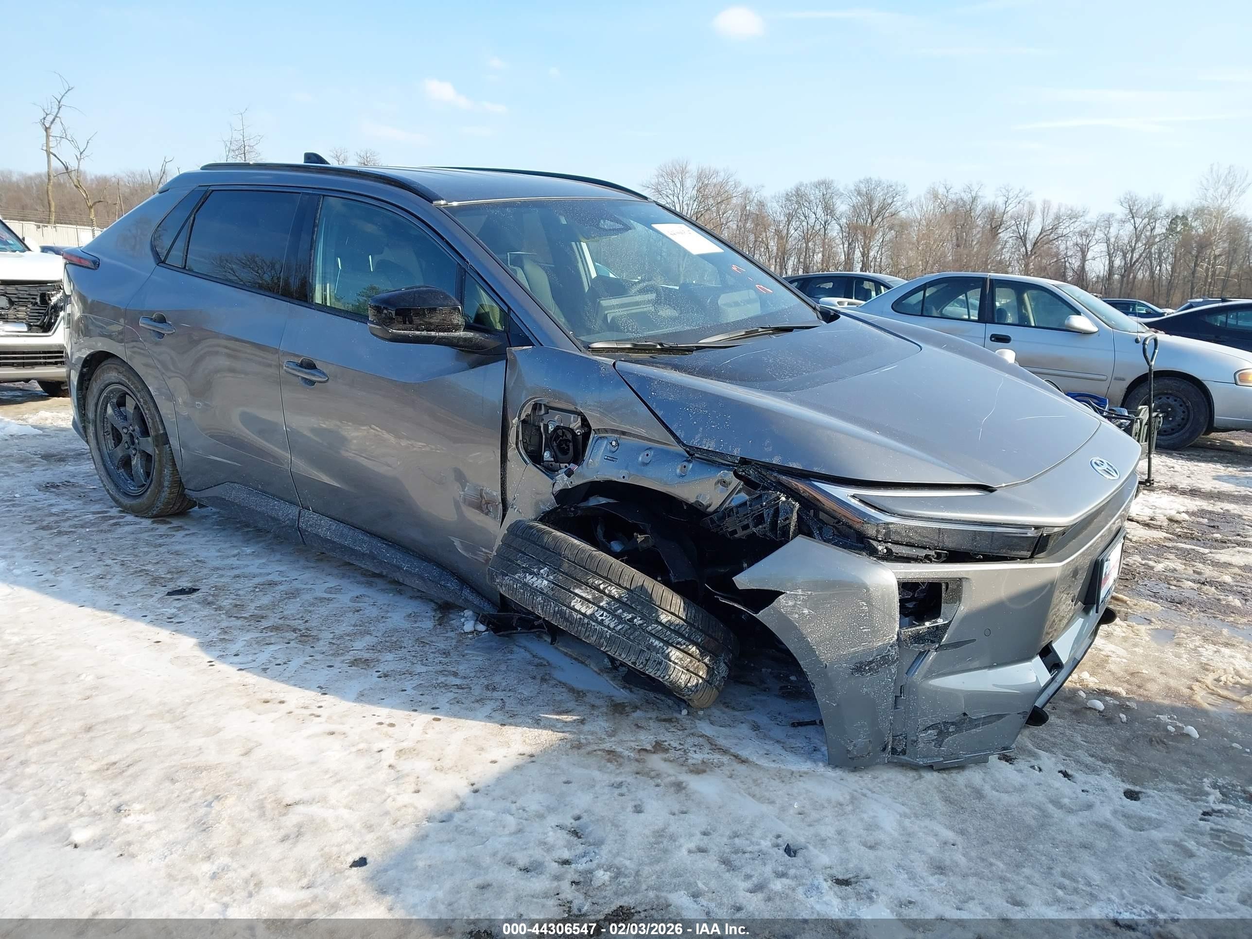 2026 Toyota bZ Limited, VIN JTMBCAEB2TA003190 — Front end