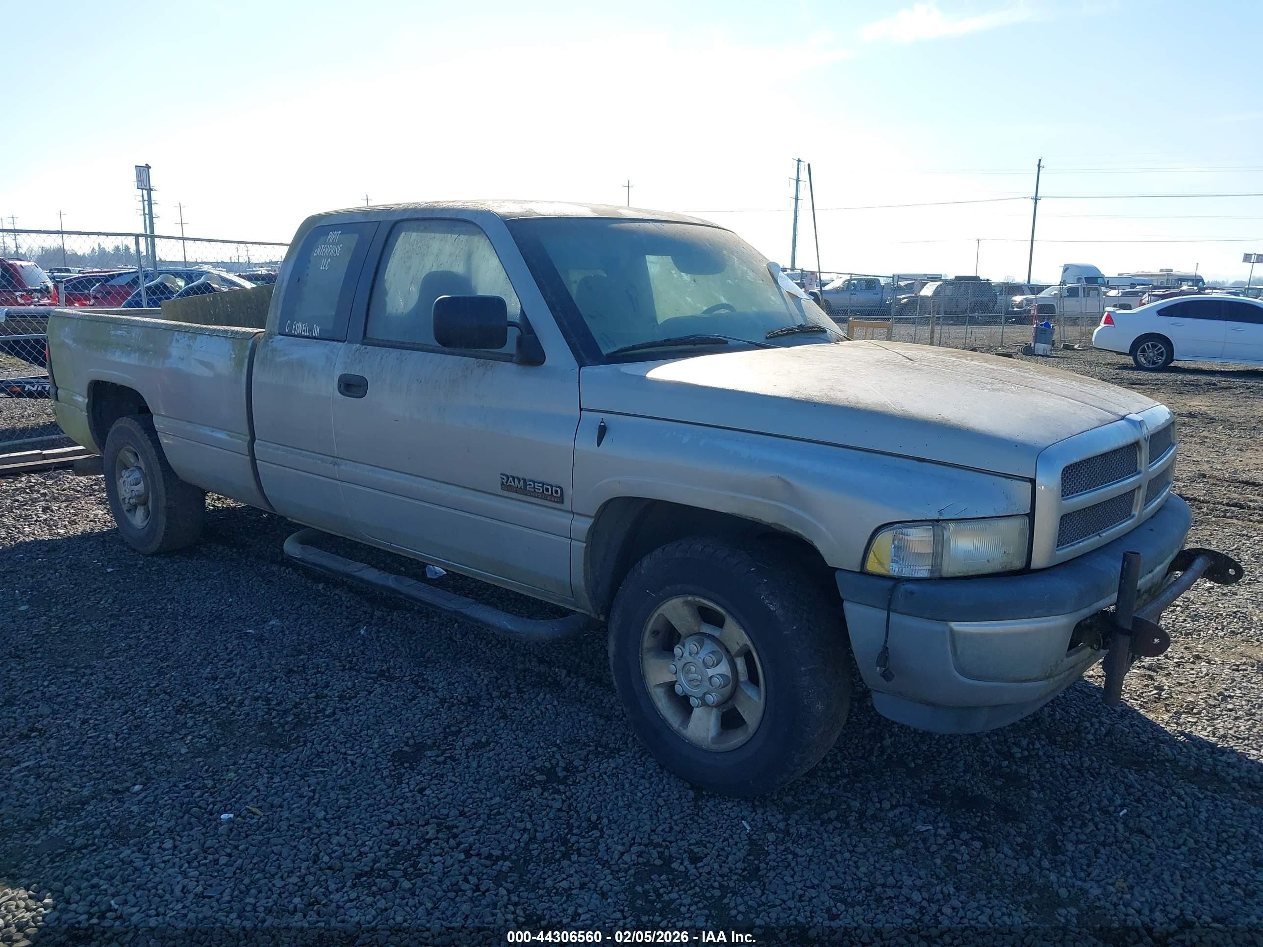 1997 Dodge 2500, VIN 3B7KC23D1VM539418 — Auction photo