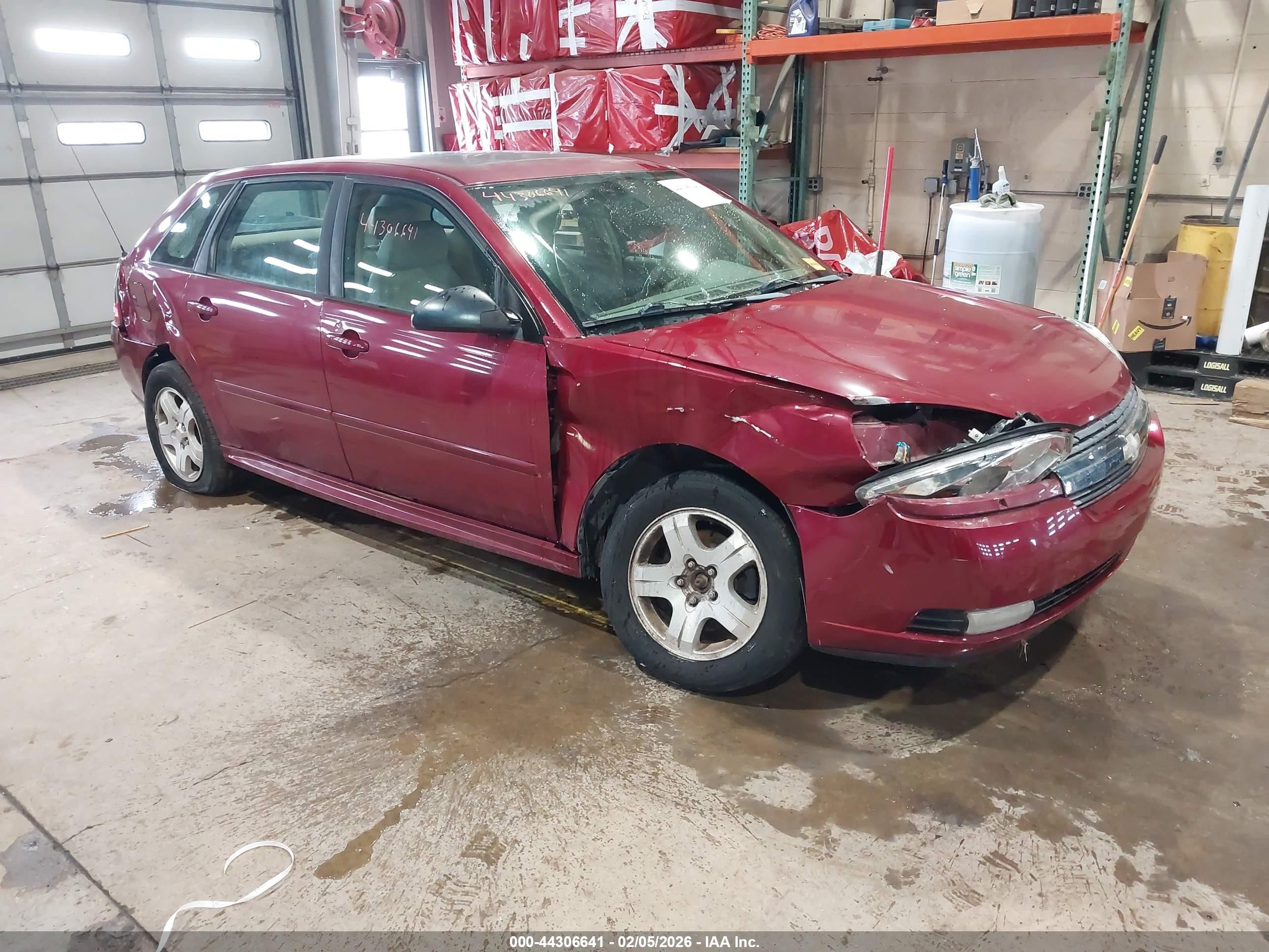 2004 Chevrolet Malibu Maxx LT, VIN 1G1ZU64874F224666 — Front end