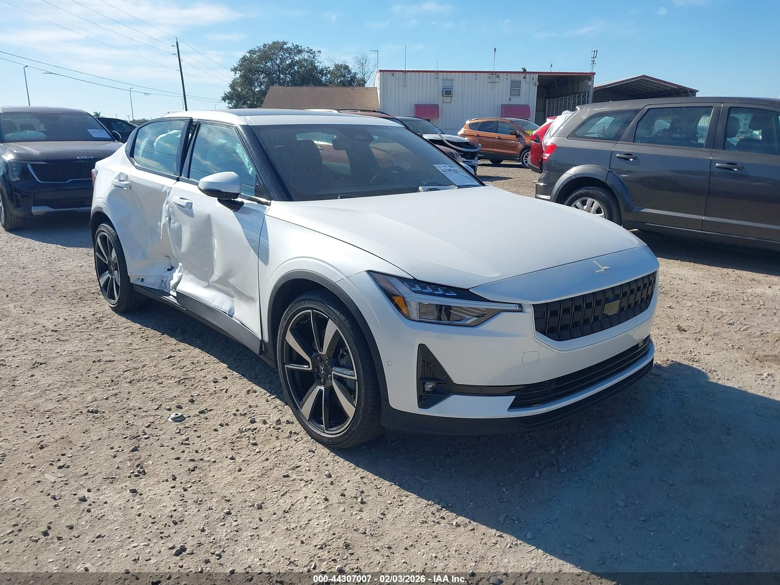 2022 Polestar 2, VIN LPSED3KA5NL053714 — Бок