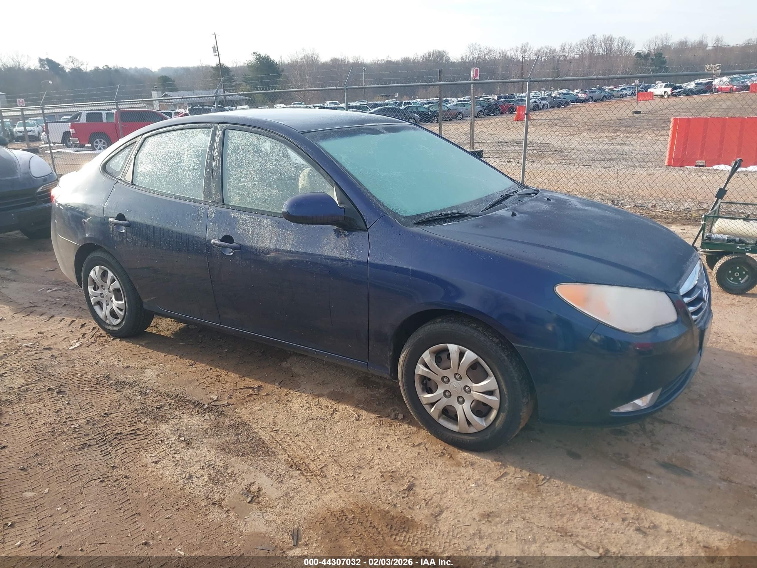 2010 Hyundai Elantra GLS, VIN KMHDU4AD9AU135093 — Hail