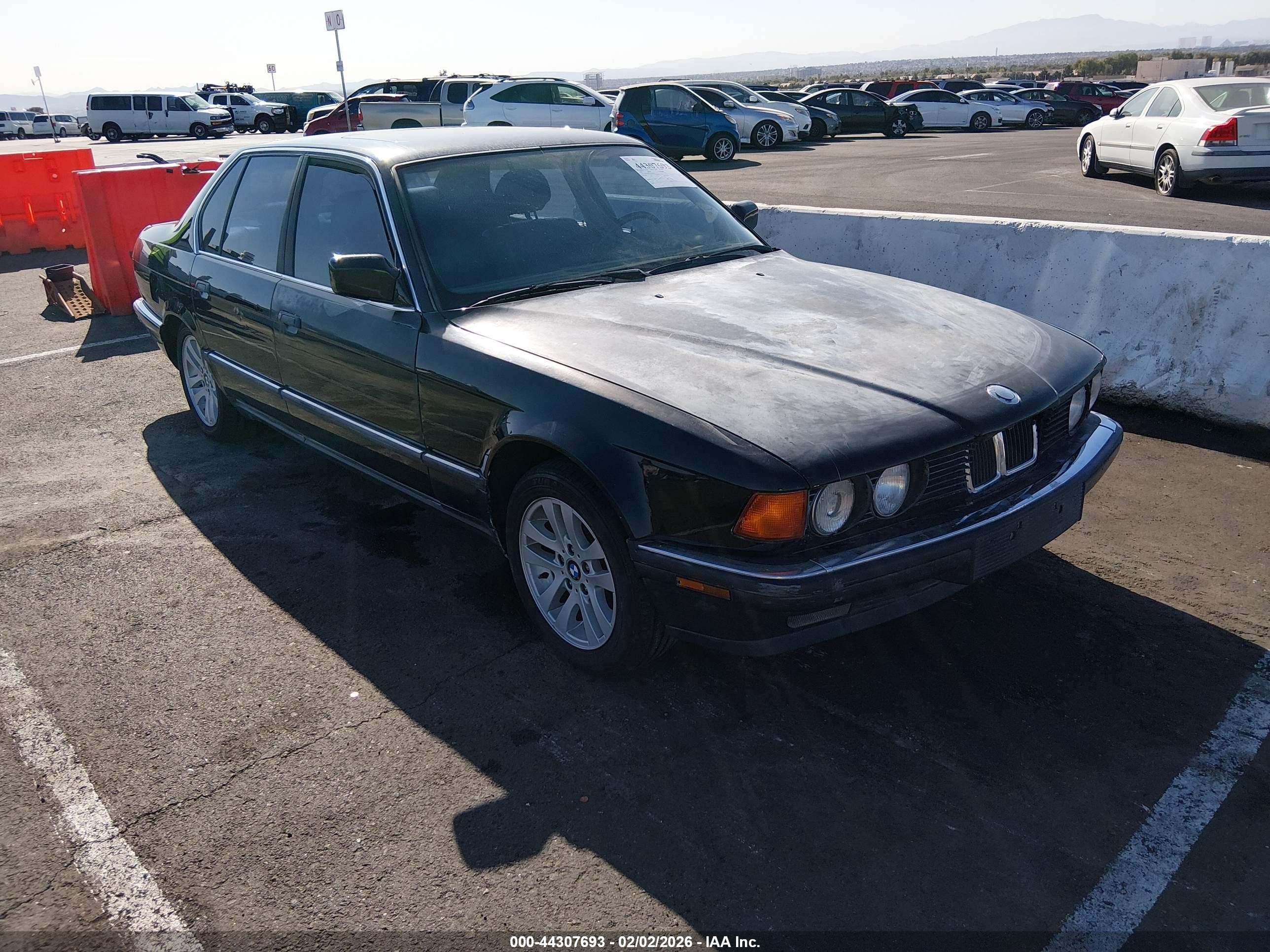 1990 BMW 7 Series, VIN WBAGB4315LDB65852 — Rear end