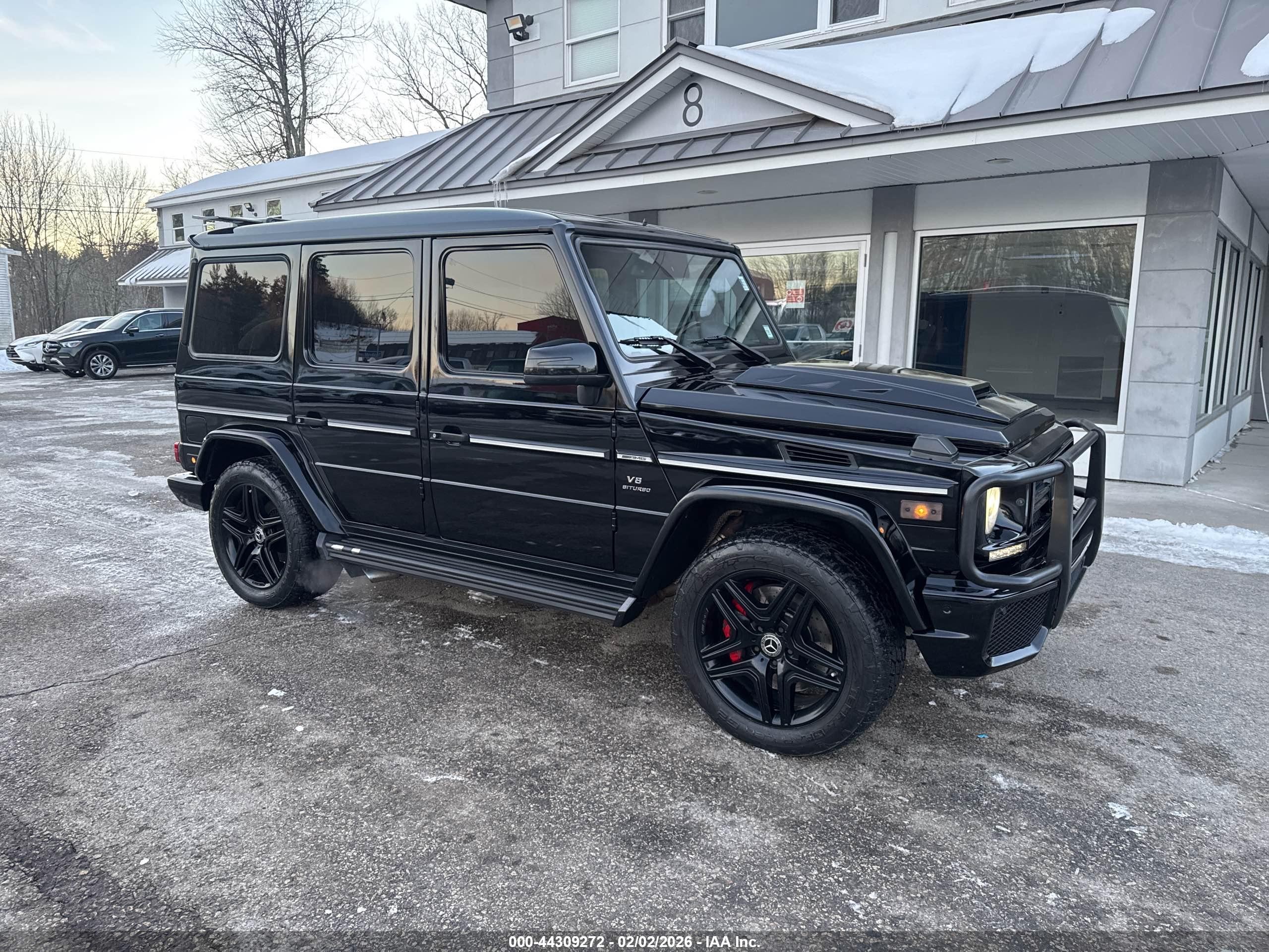 2013 Mercedes-Benz G 63 AMG, VIN WDCYC7DF4DX208407 — Normal wear
