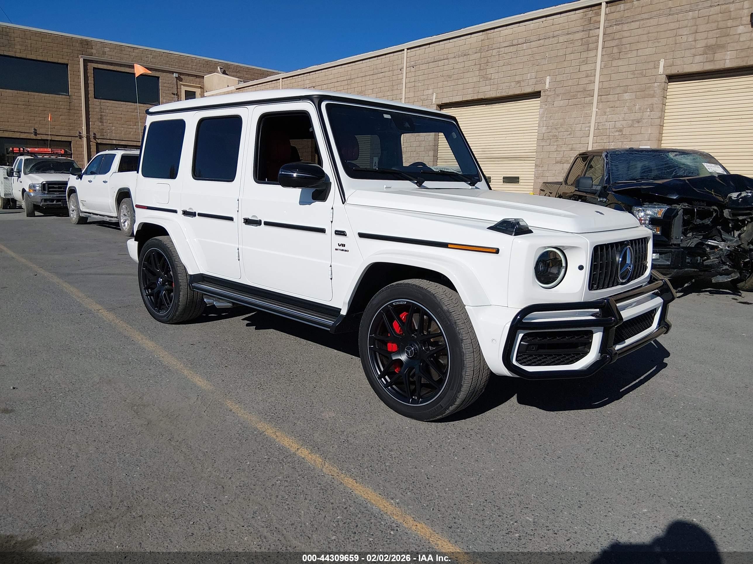 2022 Mercedes-Benz G 63 AMG, VIN W1NYC7HJ8NX453144 — Side