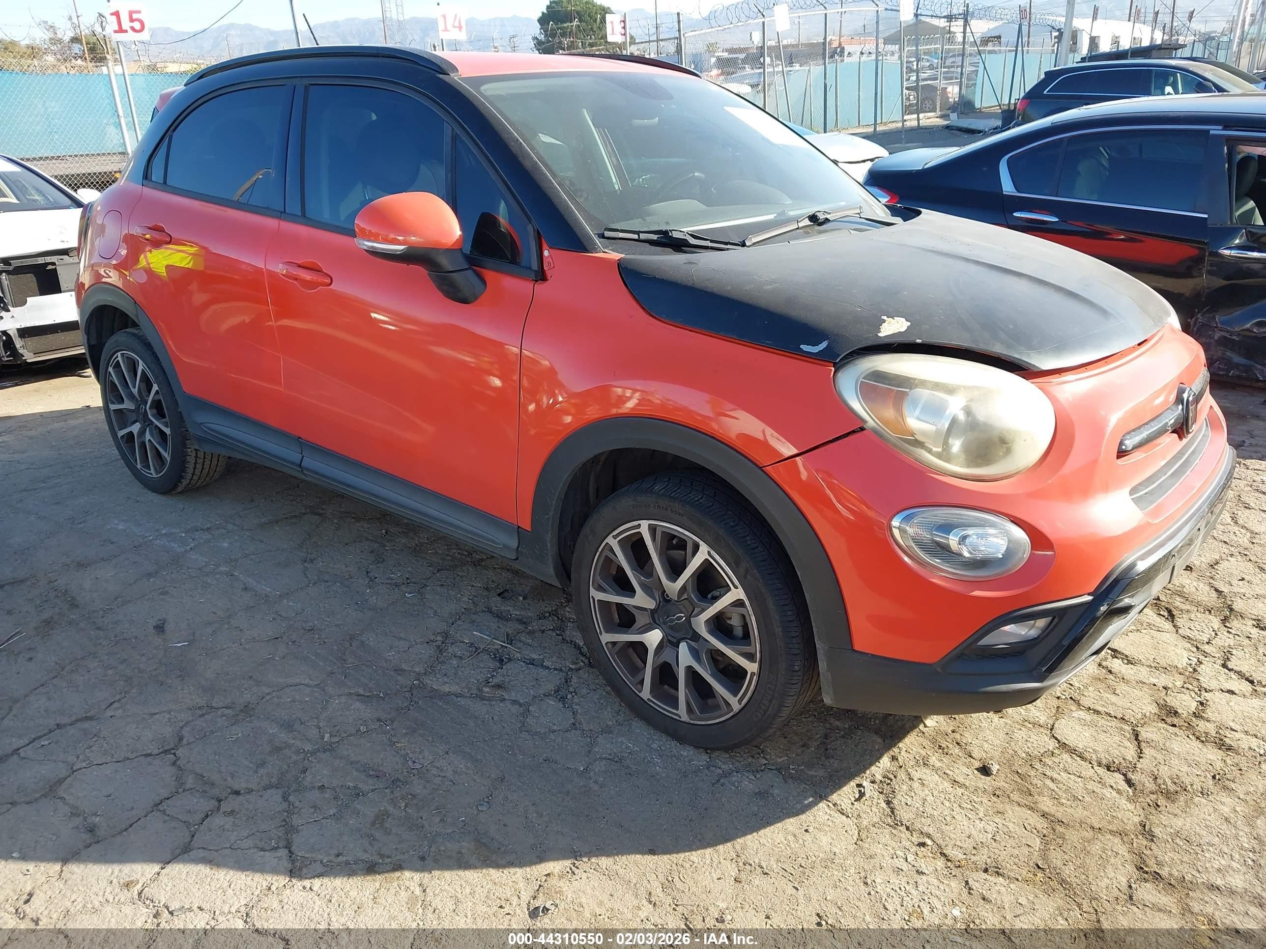 2017 FIAT 500X Trekking, VIN ZFBCFXCB9HP589766 — Not stated