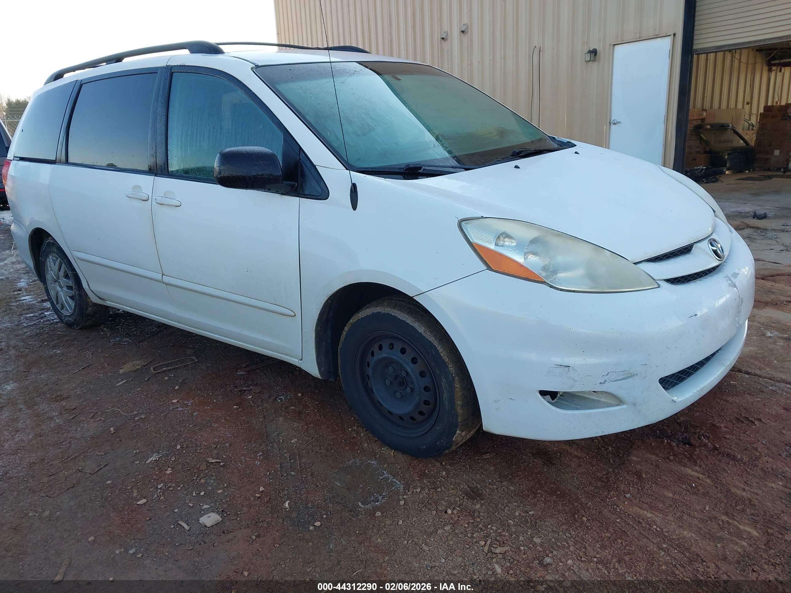 2007 Toyota Sienna LE, VIN 5TDZK23C97S014537 — All over