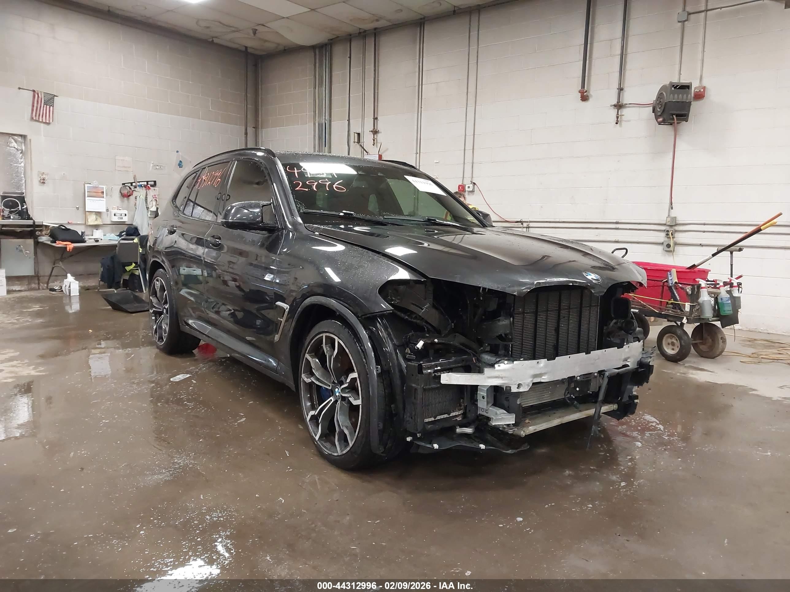2020 BMW X3 M, VIN 5YMTS0C0XL9B55412 — Front end