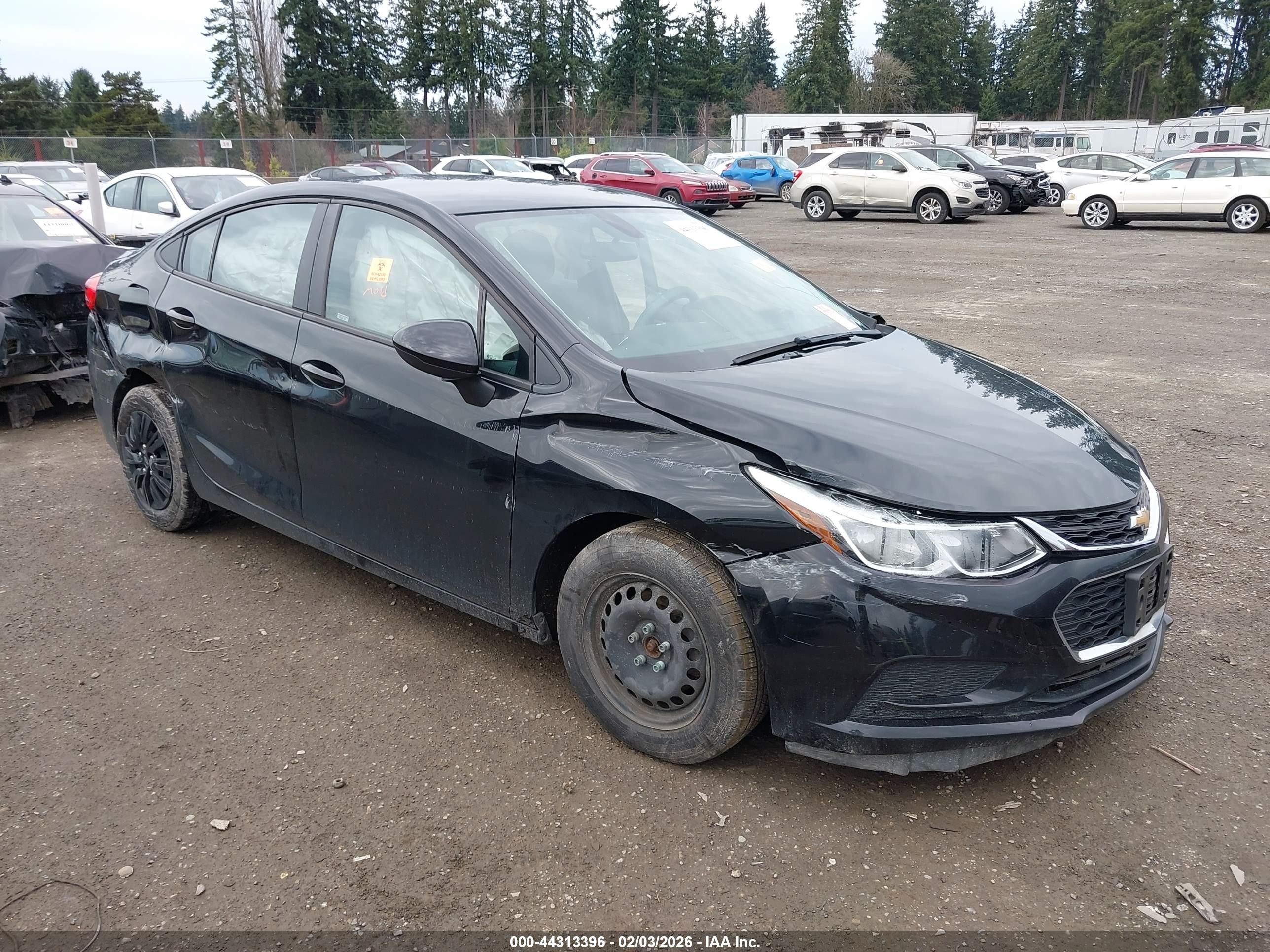 2017 Chevrolet Cruze LS, VIN 1G1BC5SM8H7170728 — Biohazard / chemical