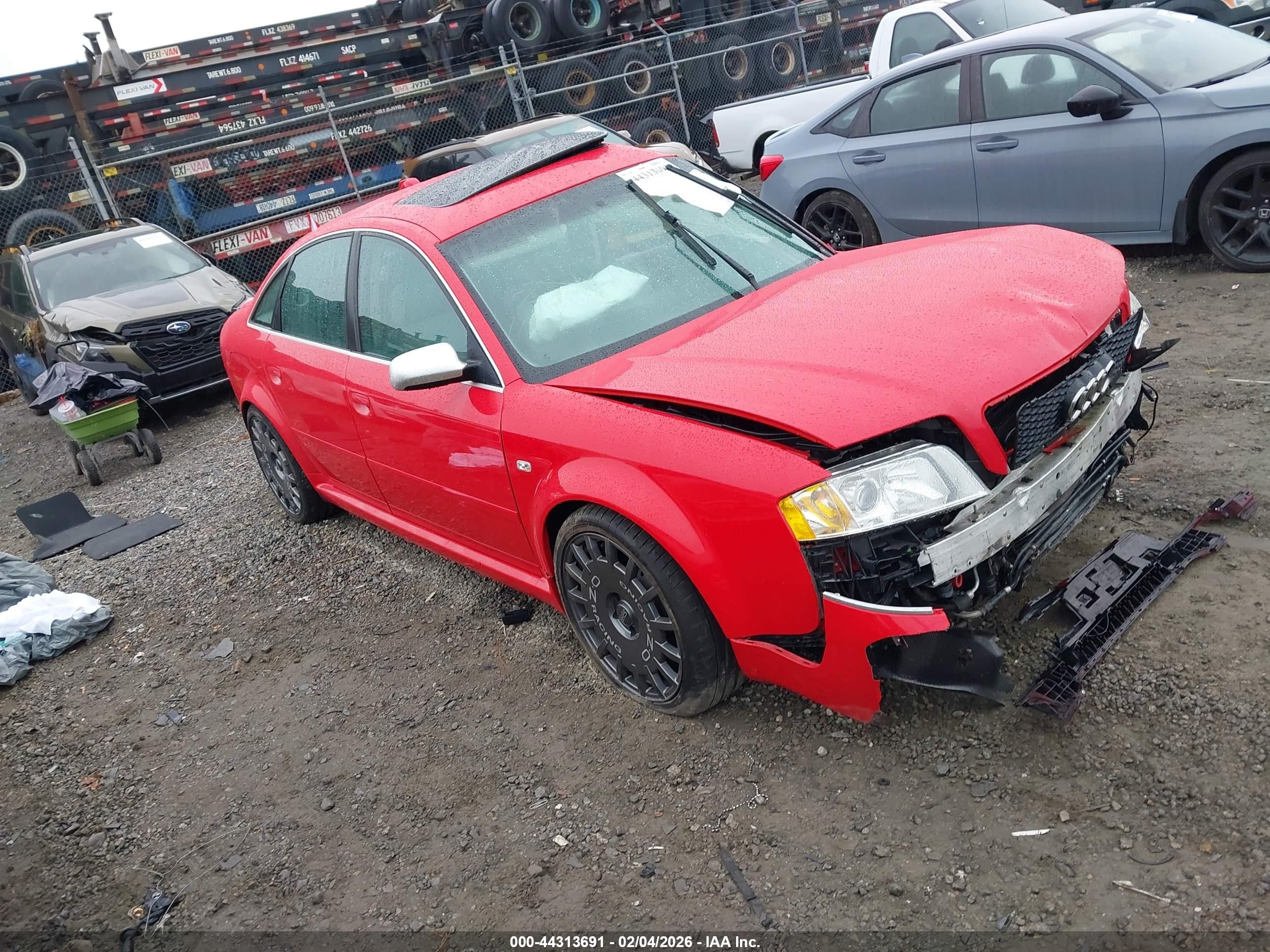 2003 Audi RS 6, VIN WUAPV54B03N905731 — Side