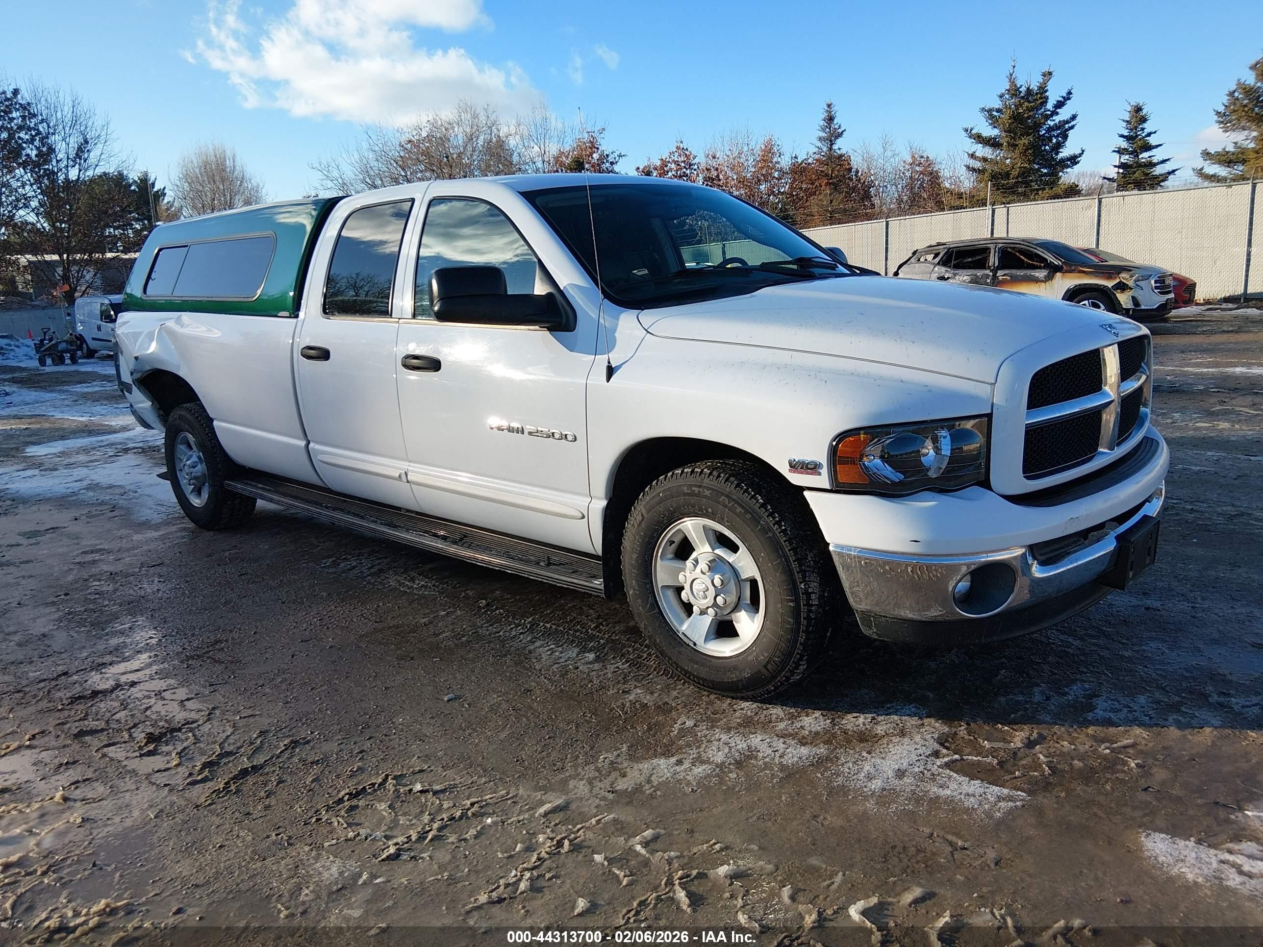 2003 Dodge RAM, VIN 3D7KA28W63G733296 — Зад