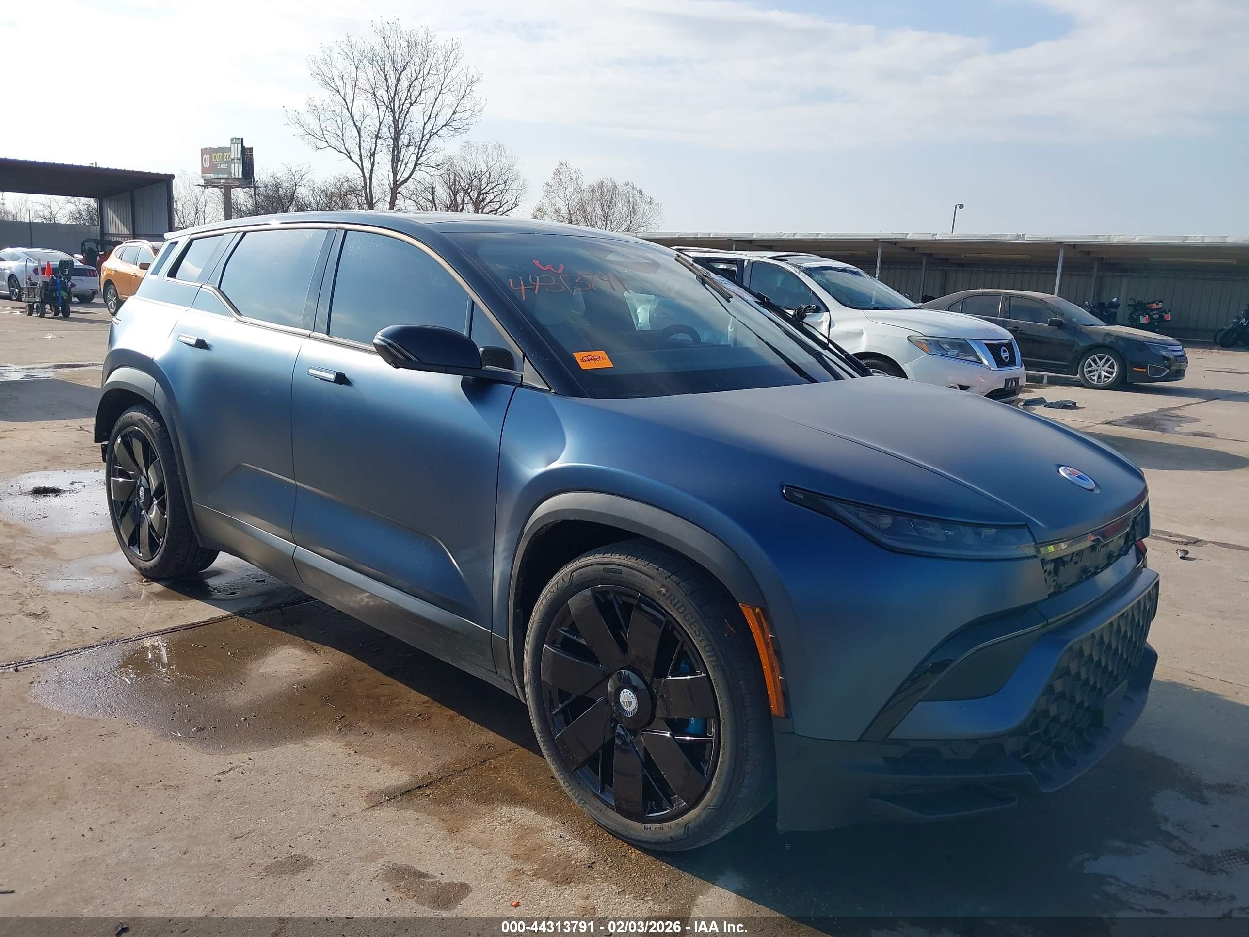 2023 Fisker Ocean One, VIN VCF1ZBU22PG003923 — Rear end