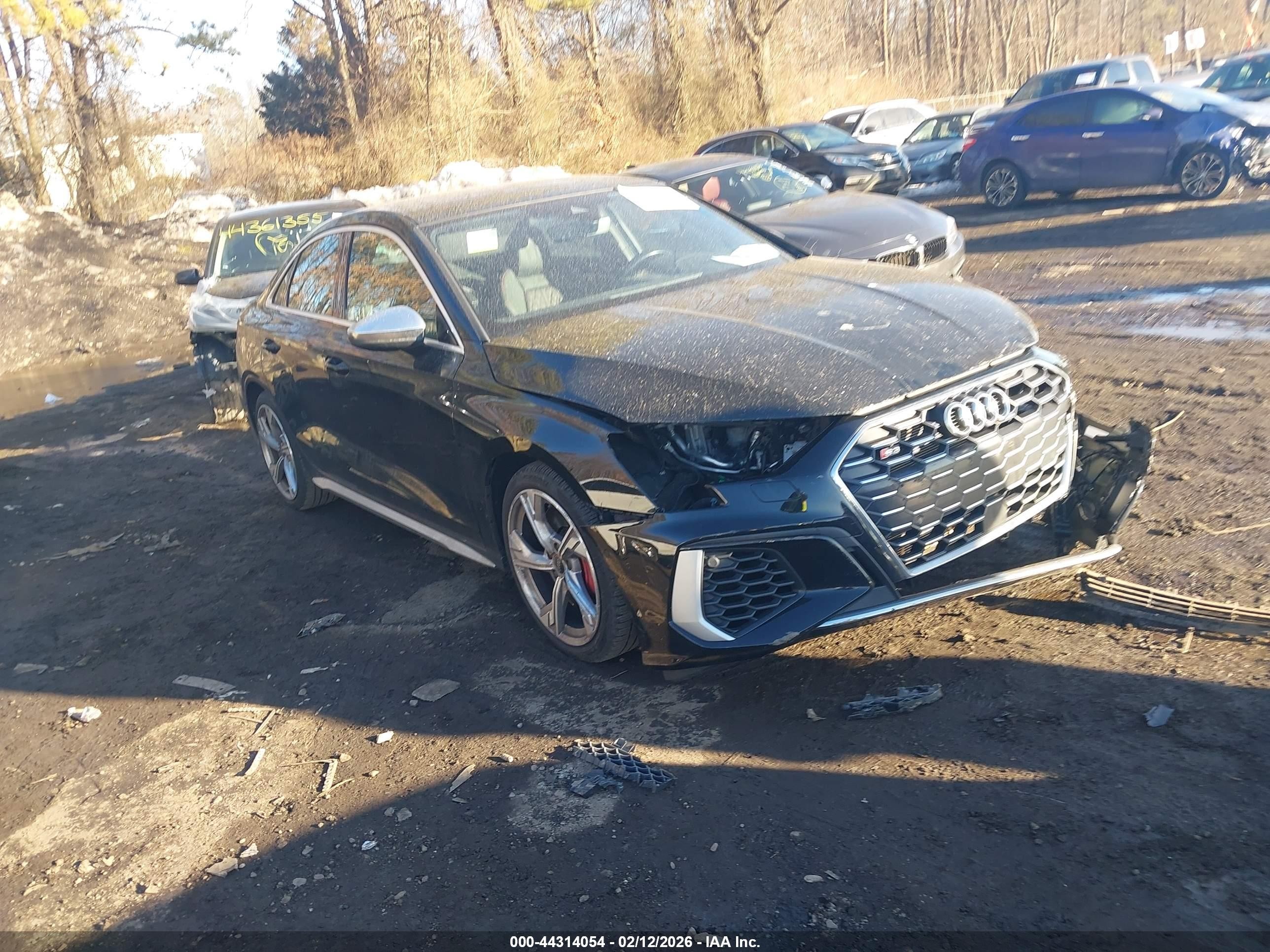 2024 Audi S3 Premium Plus, VIN WAUH3DGY9RA055547 — Перед