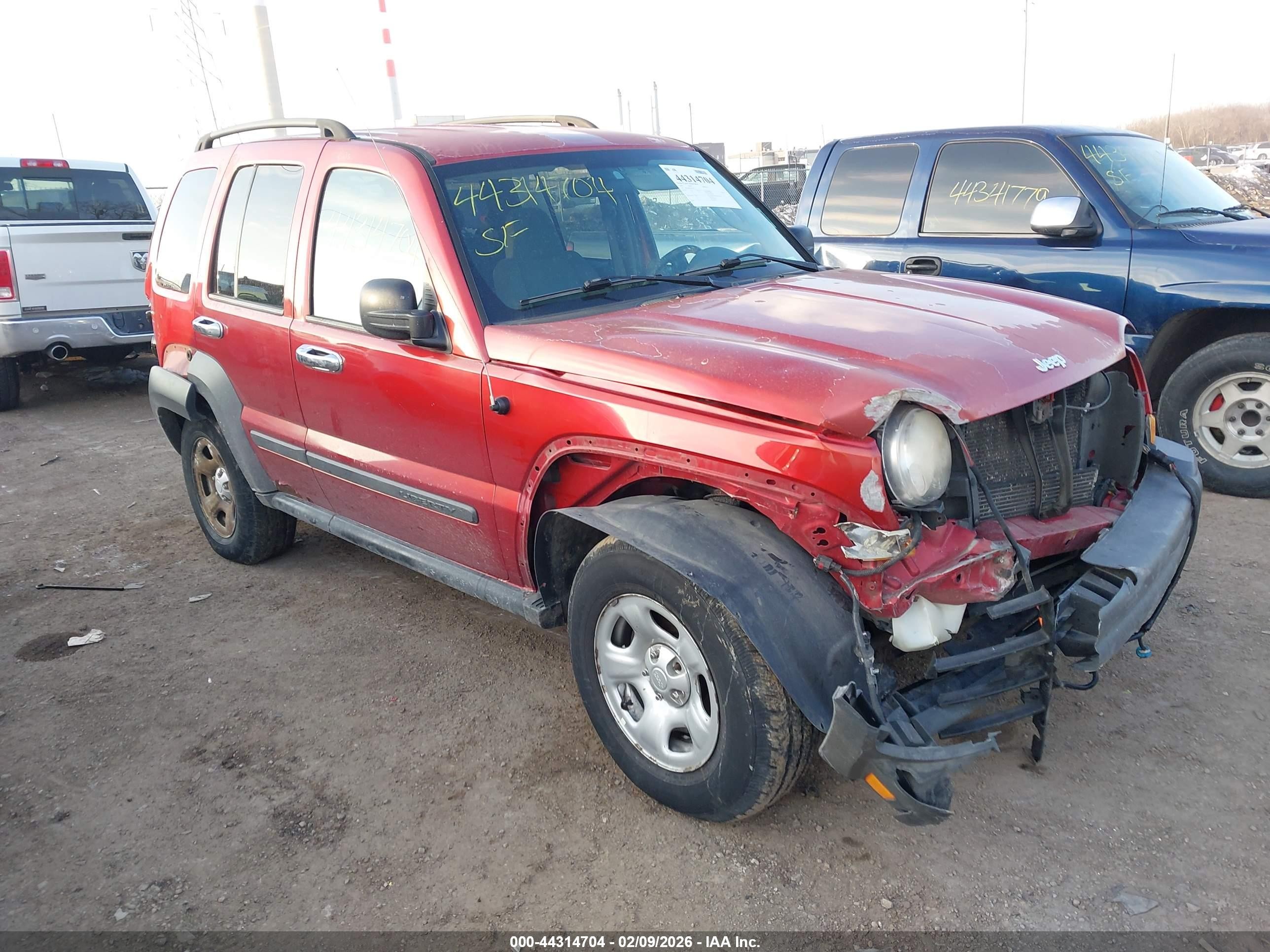 2006 Jeep Liberty Sport, VIN 1J4GL48K46W184779 — All over