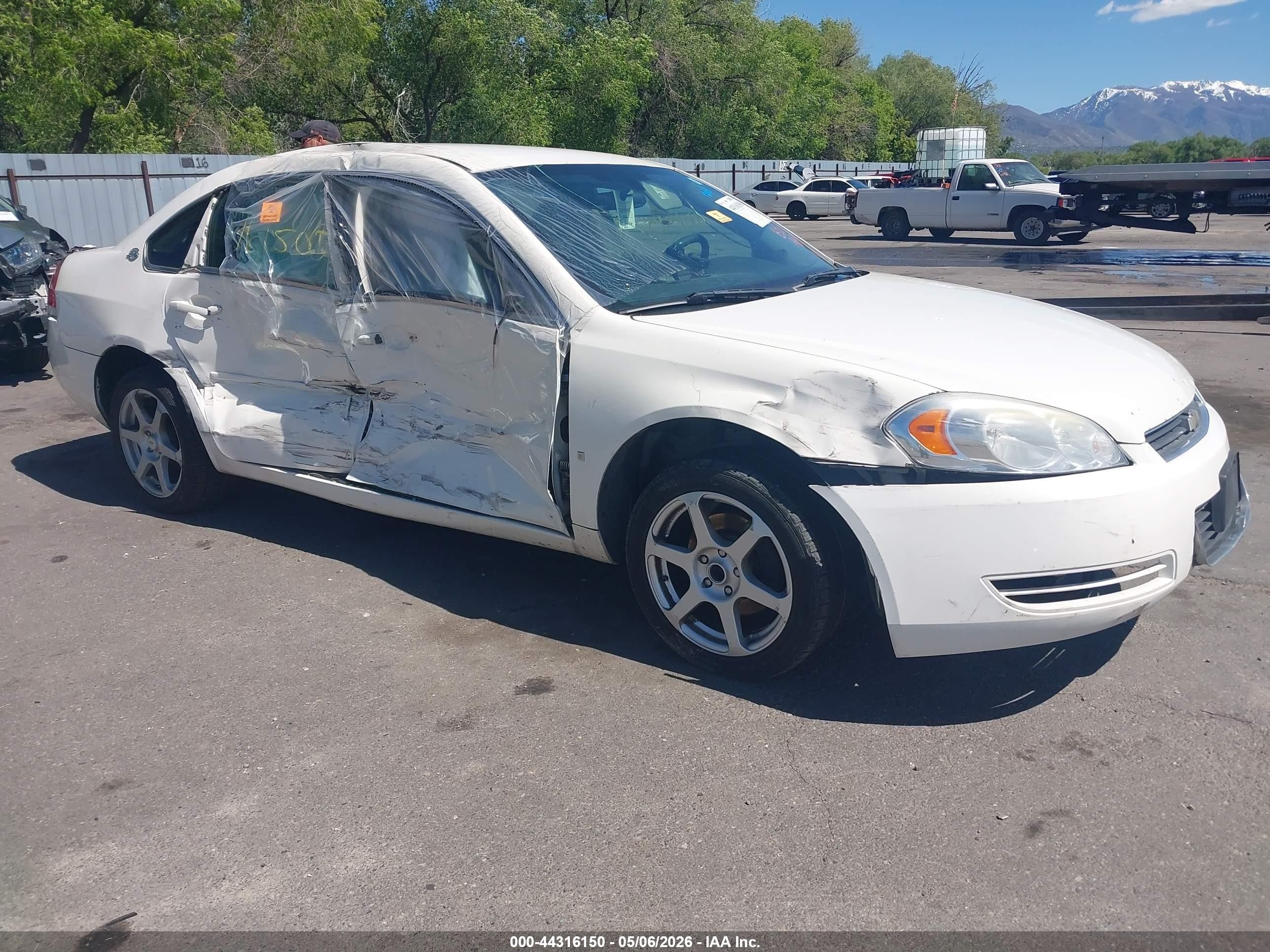 2007 Chevrolet Impala Police Unmarked Police, VIN 2G1WS58R579303689 — Side