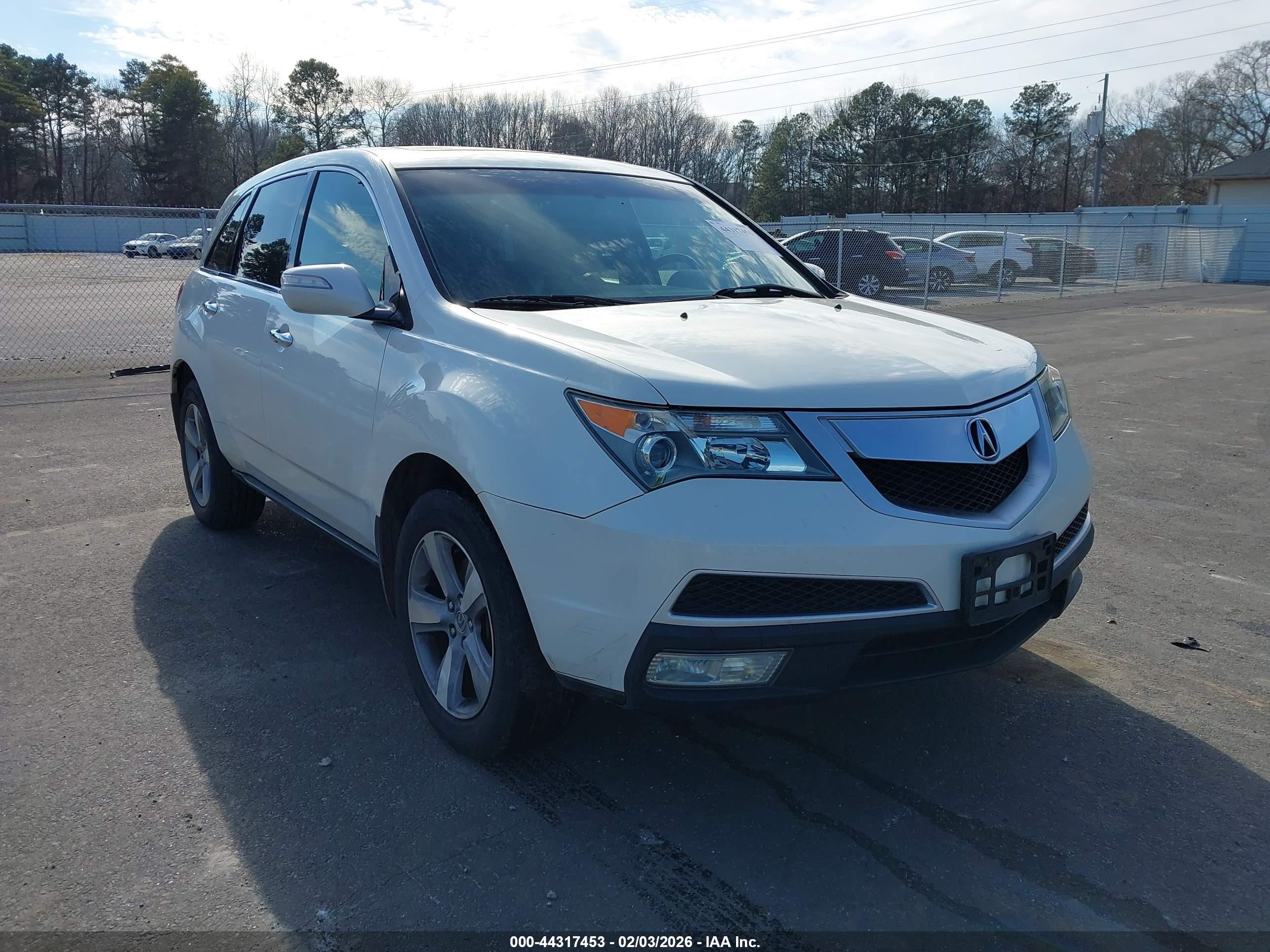 2013 Acura MDX, VIN 2HNYD2H27DH521267 — Electrical