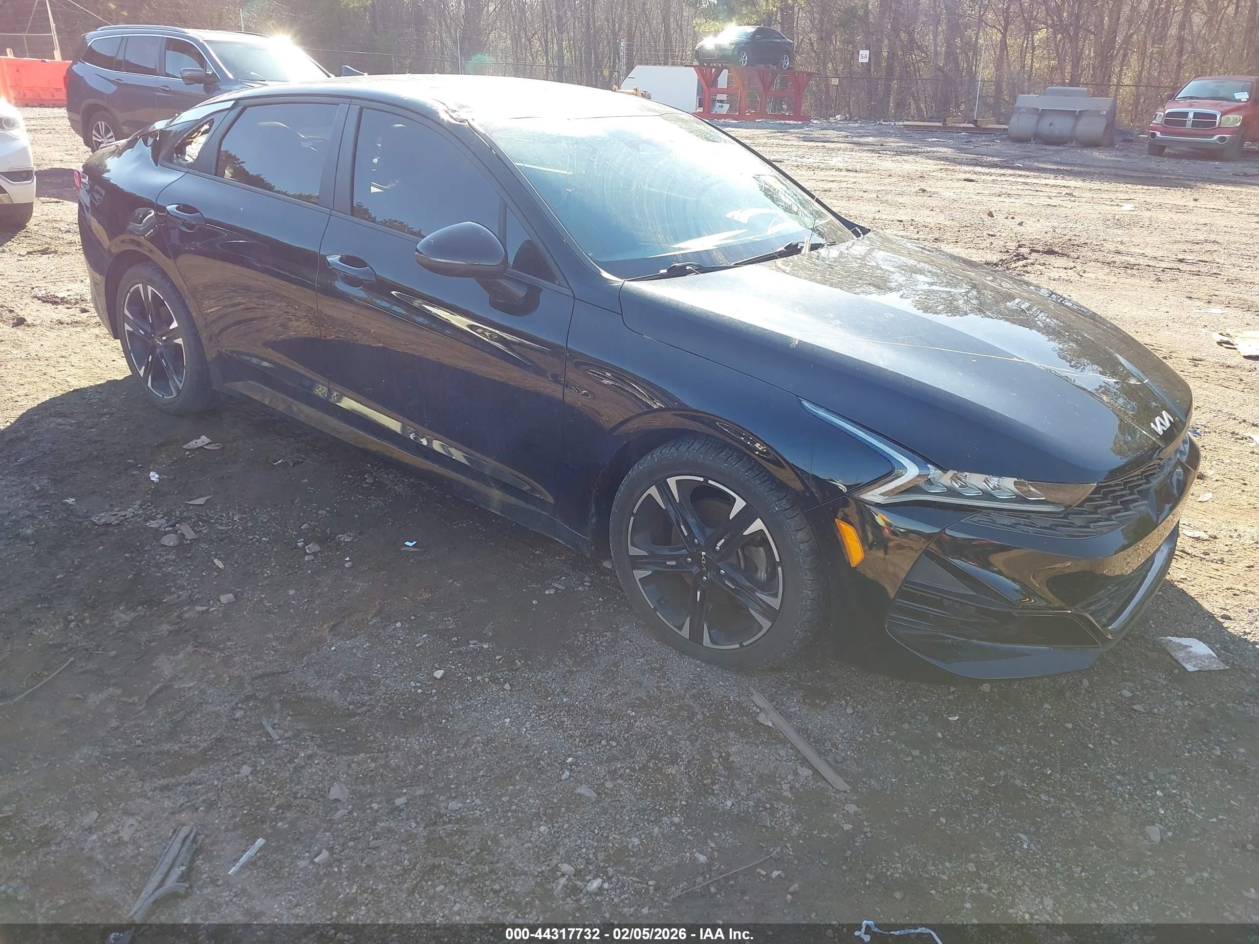 2022 Kia K5 GT-Line, VIN 5XXG64J2XNG089148 — Storm