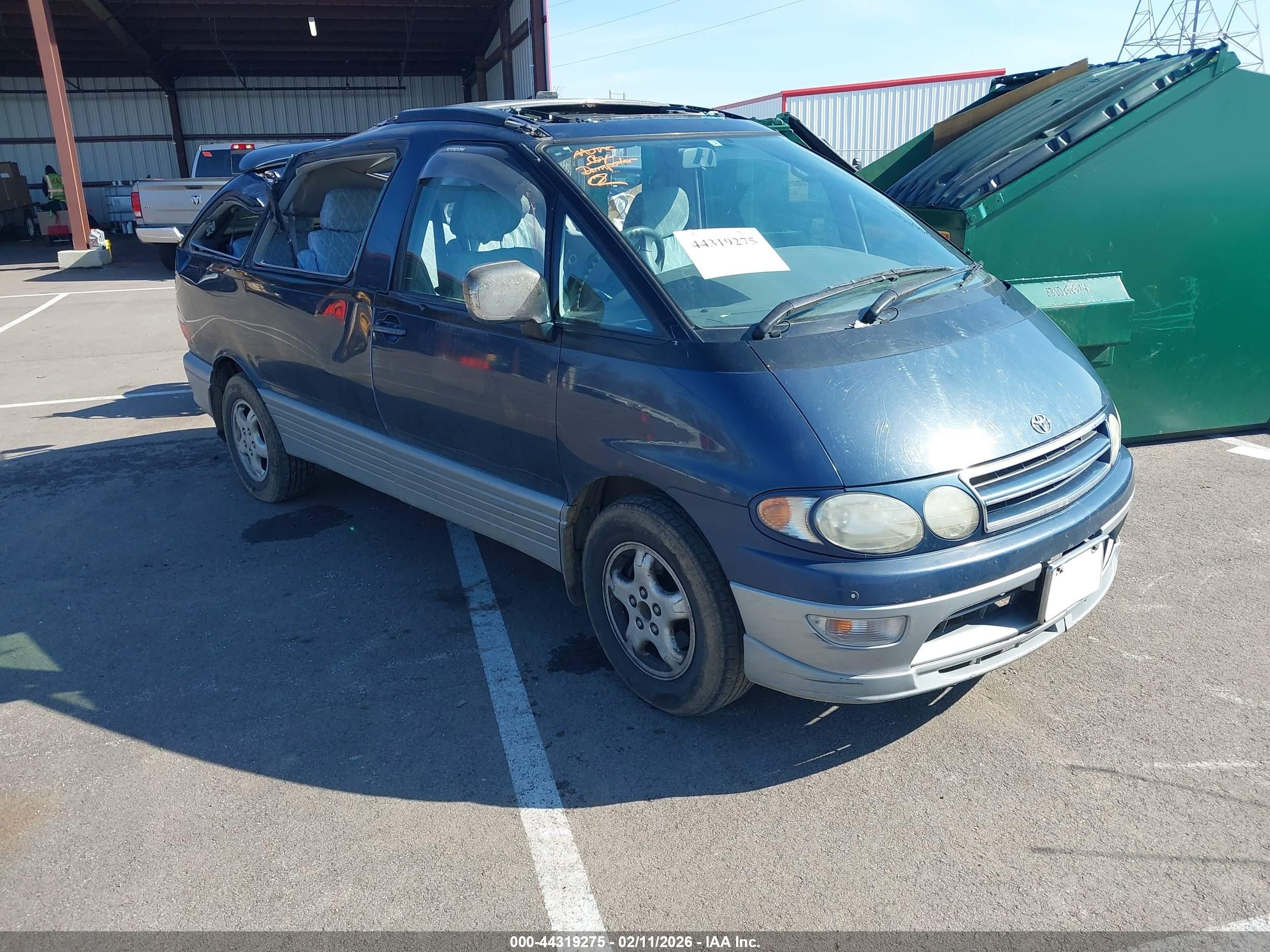 1997 Toyota Previa, VIN TCR110128376 — Roof