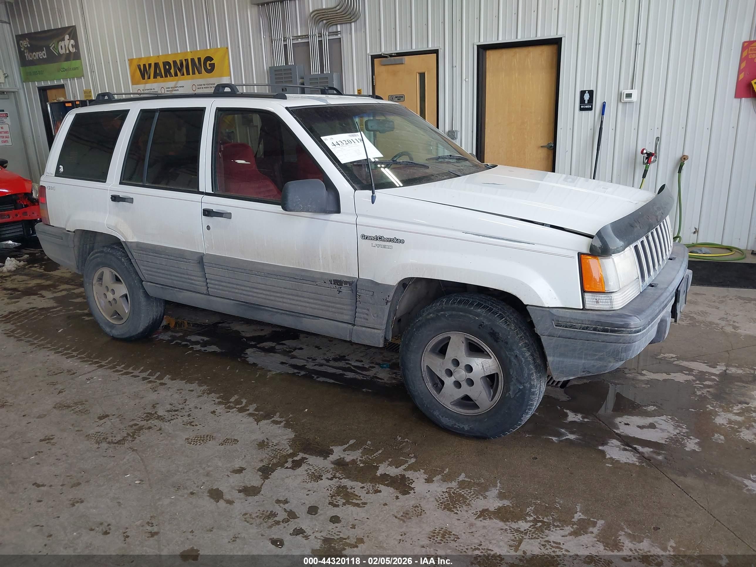 1993 Jeep Grand Cherokee Laredo, VIN 1J4GZ58S5PC542494 — Not stated