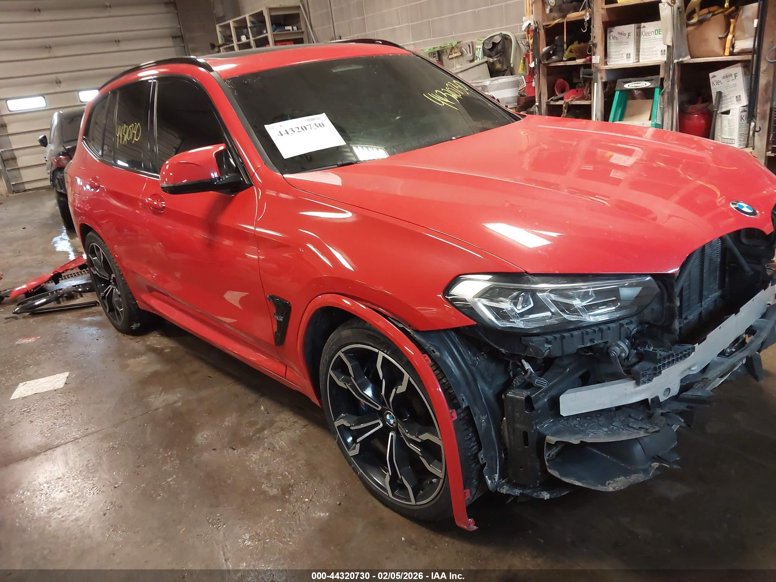2022 BMW X3 M, VIN 5YM13EC00N9K84258 — Front end