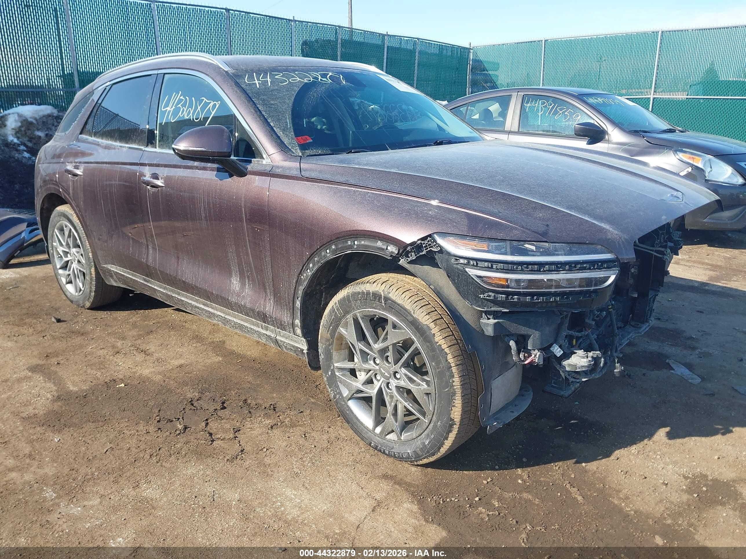 2023 Genesis GV70 2.5T, VIN KMUMADTB3PU126808 — Front end