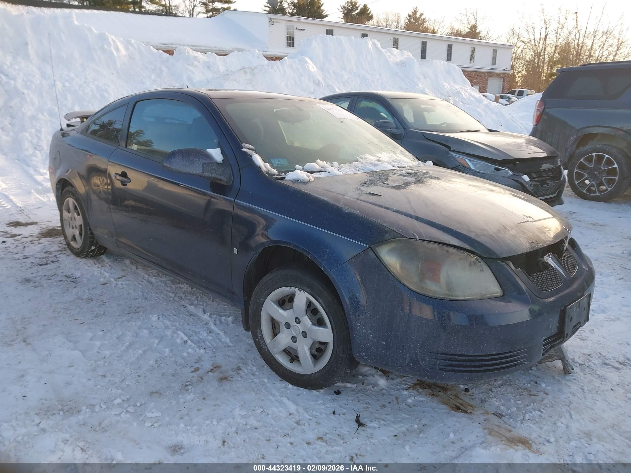 2009 Pontiac G5, VIN 1G2AS18H097142047 — Engine fire