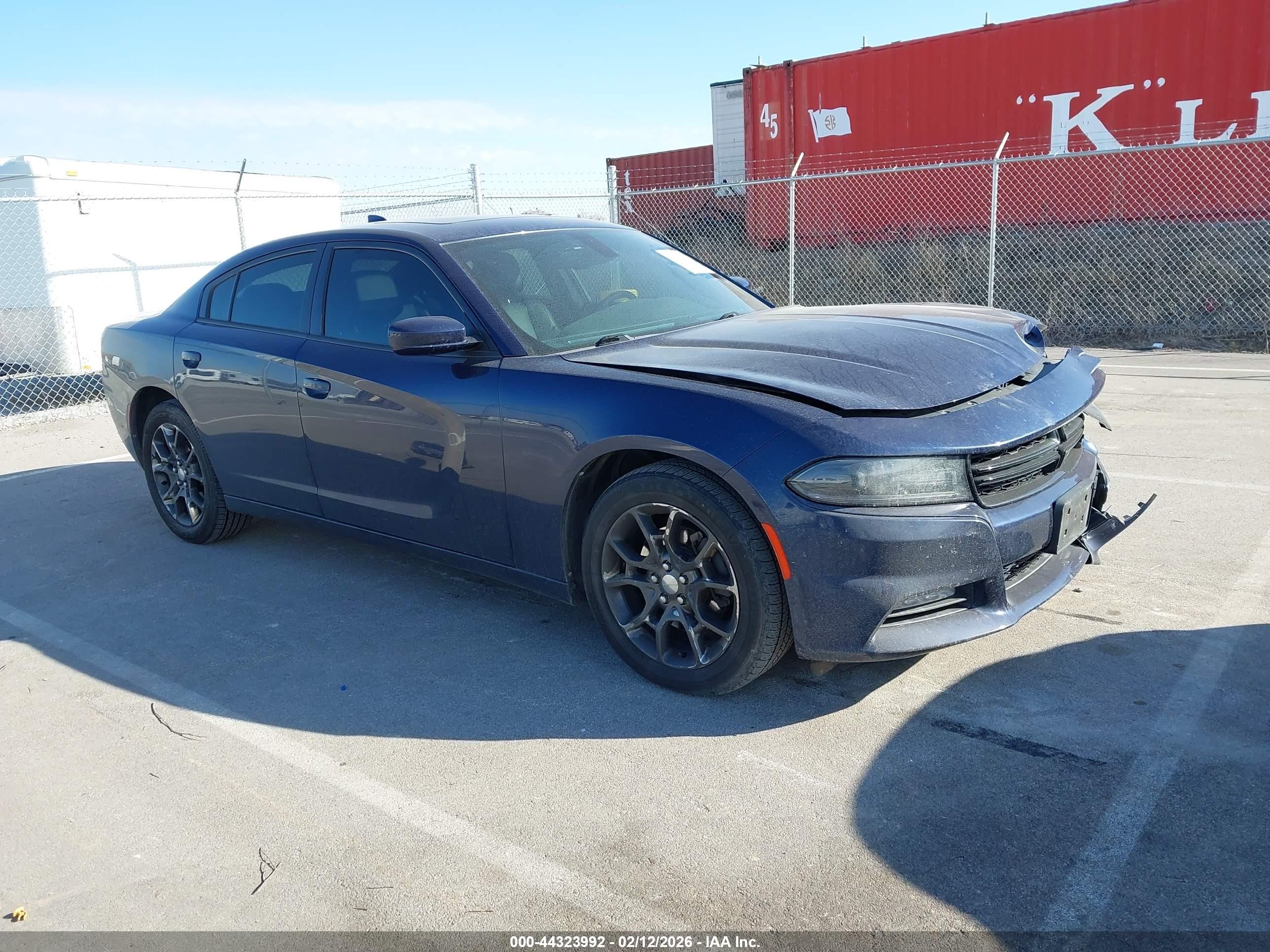 2015 Dodge Charger SXT, VIN 2C3CDXJG1FH898199 — Front end