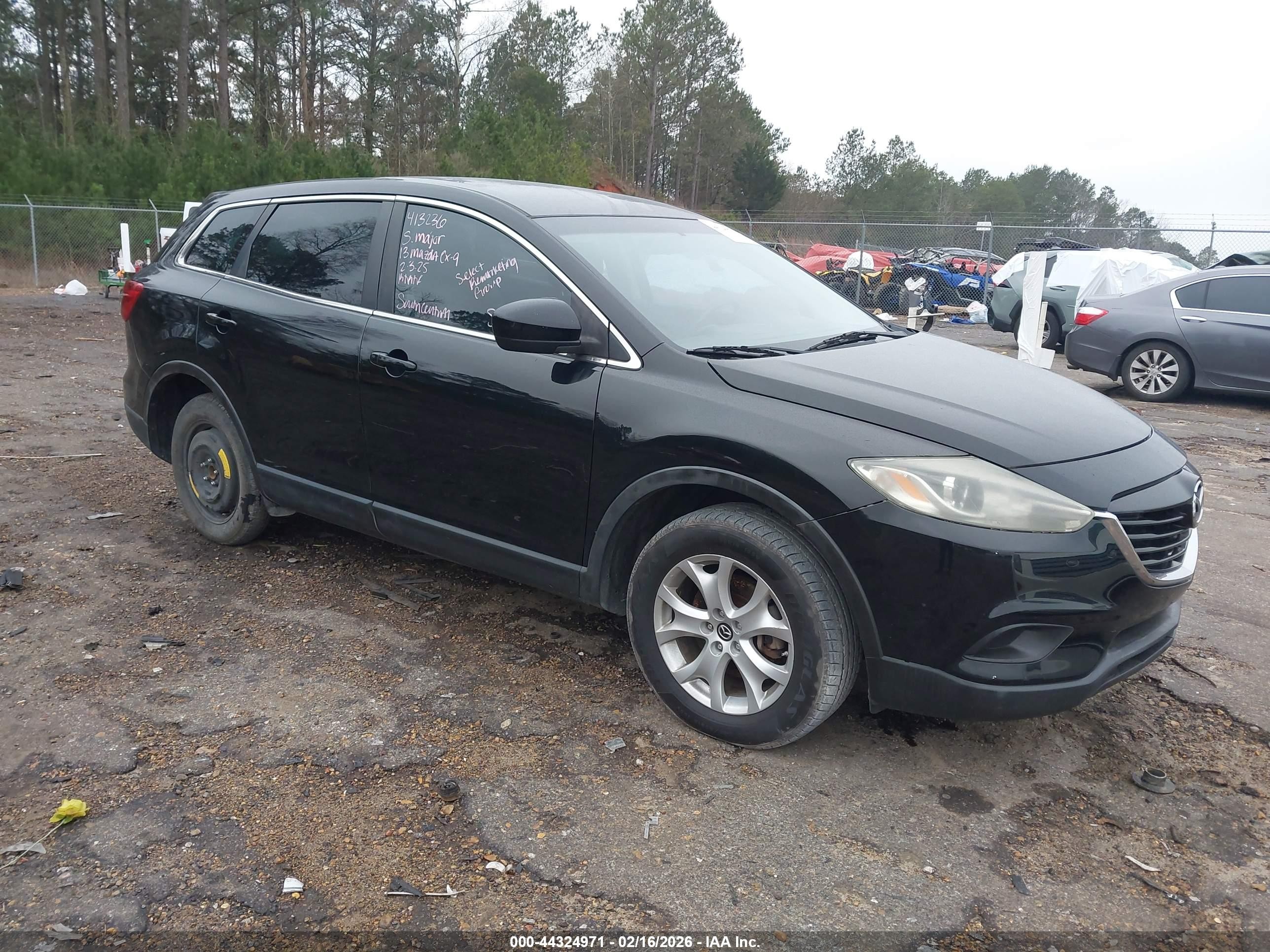 2013 Mazda CX-9 Touring, VIN JM3TB2CV0D0413236 — Auction photo 1 of 5