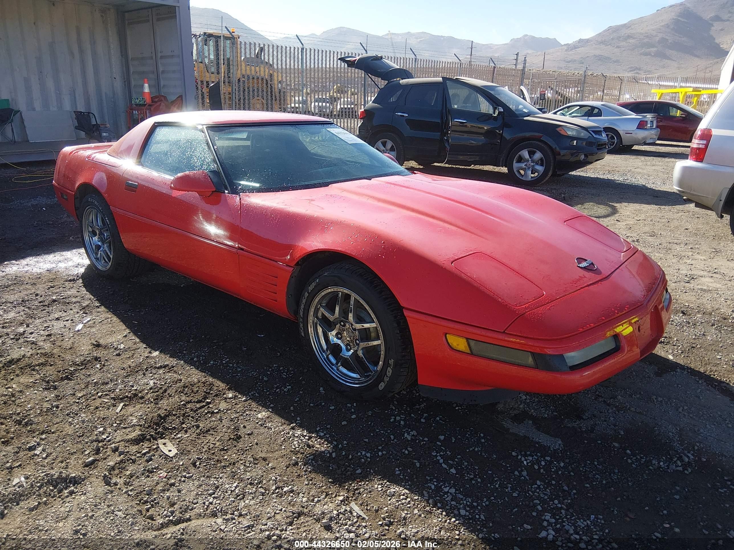 1993 Chevrolet Corvette, VIN 1G1YY33P9P5101100 — Not stated