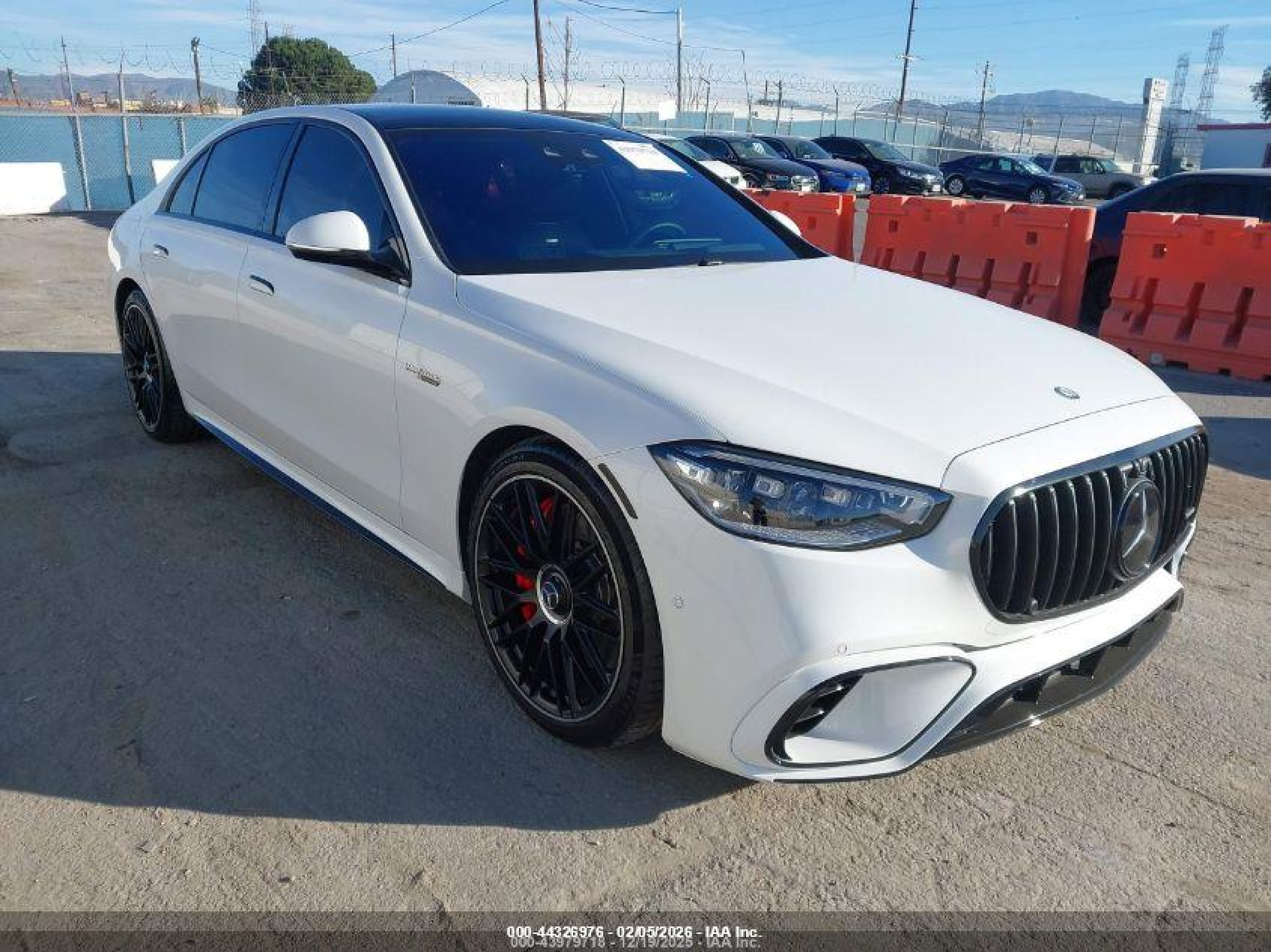 2025 Mercedes-Benz S 63 S AMG E Performance, VIN W1K6G8CB2SA322868 — Water / flood