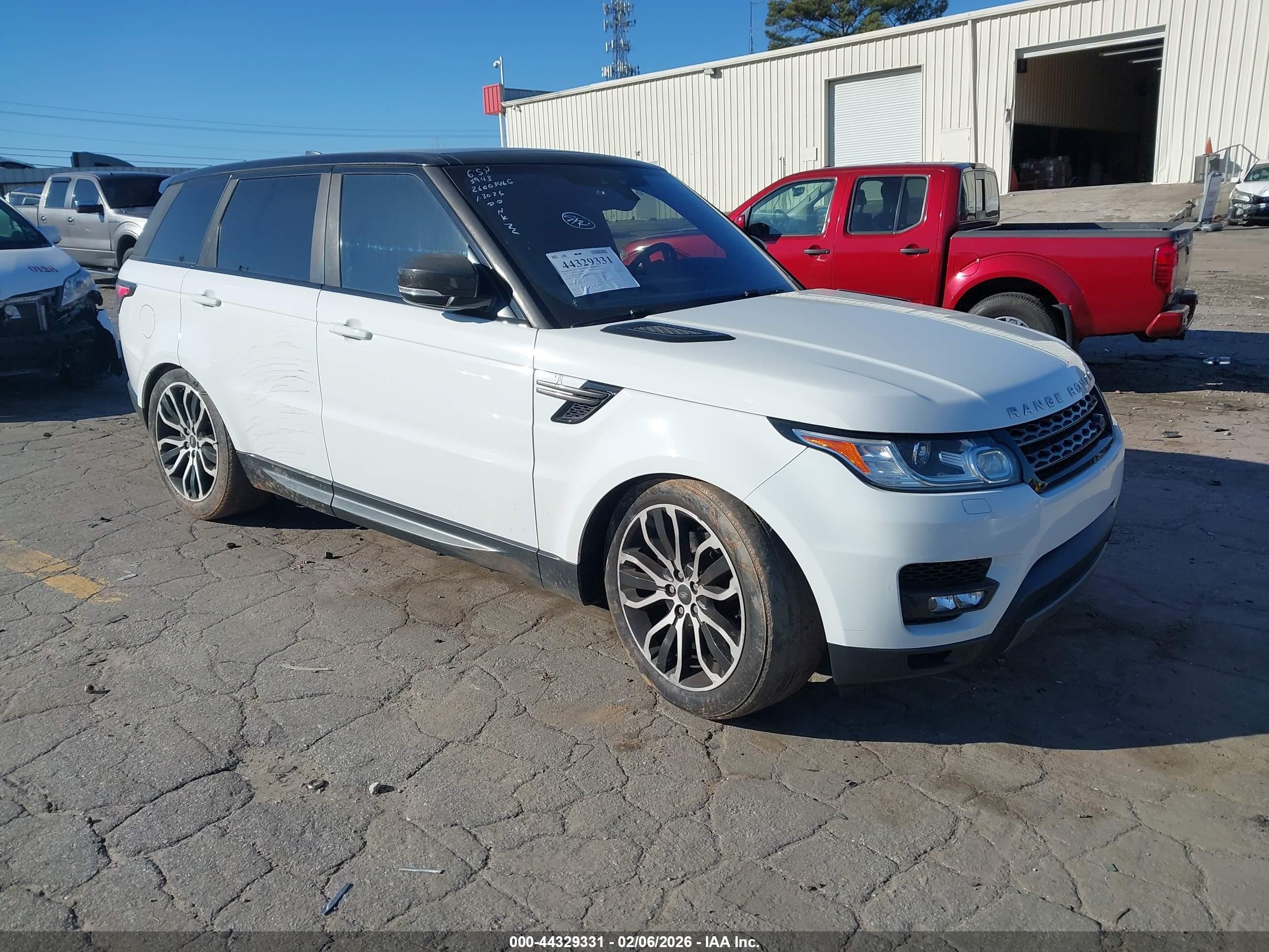 2017 Land Rover Range Rover Sport SE, VIN SALWG2FV5HA145943 — Theft recovery