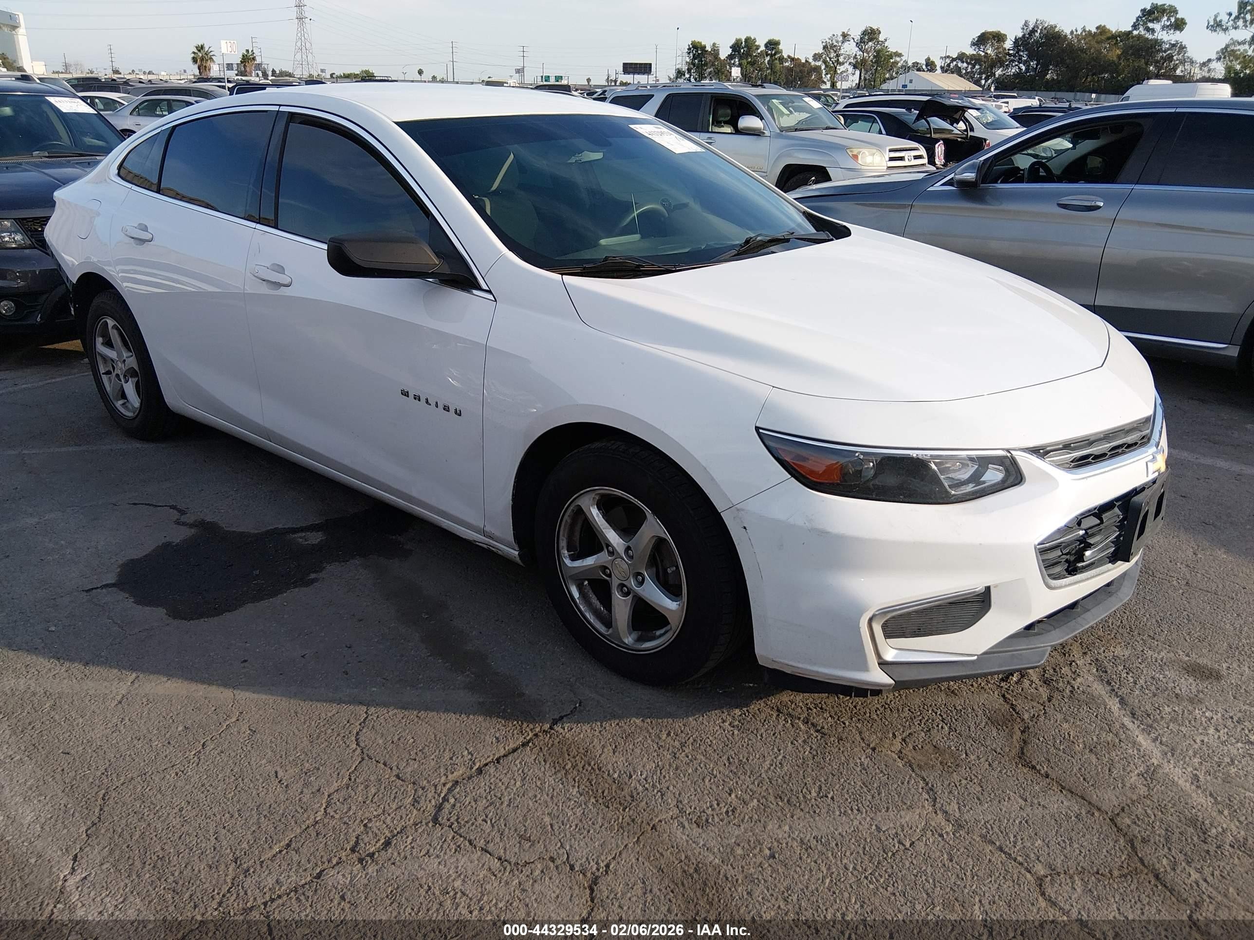 2018 Chevrolet Malibu LS, VIN 1G1ZB5ST8JF281168 — Rear end