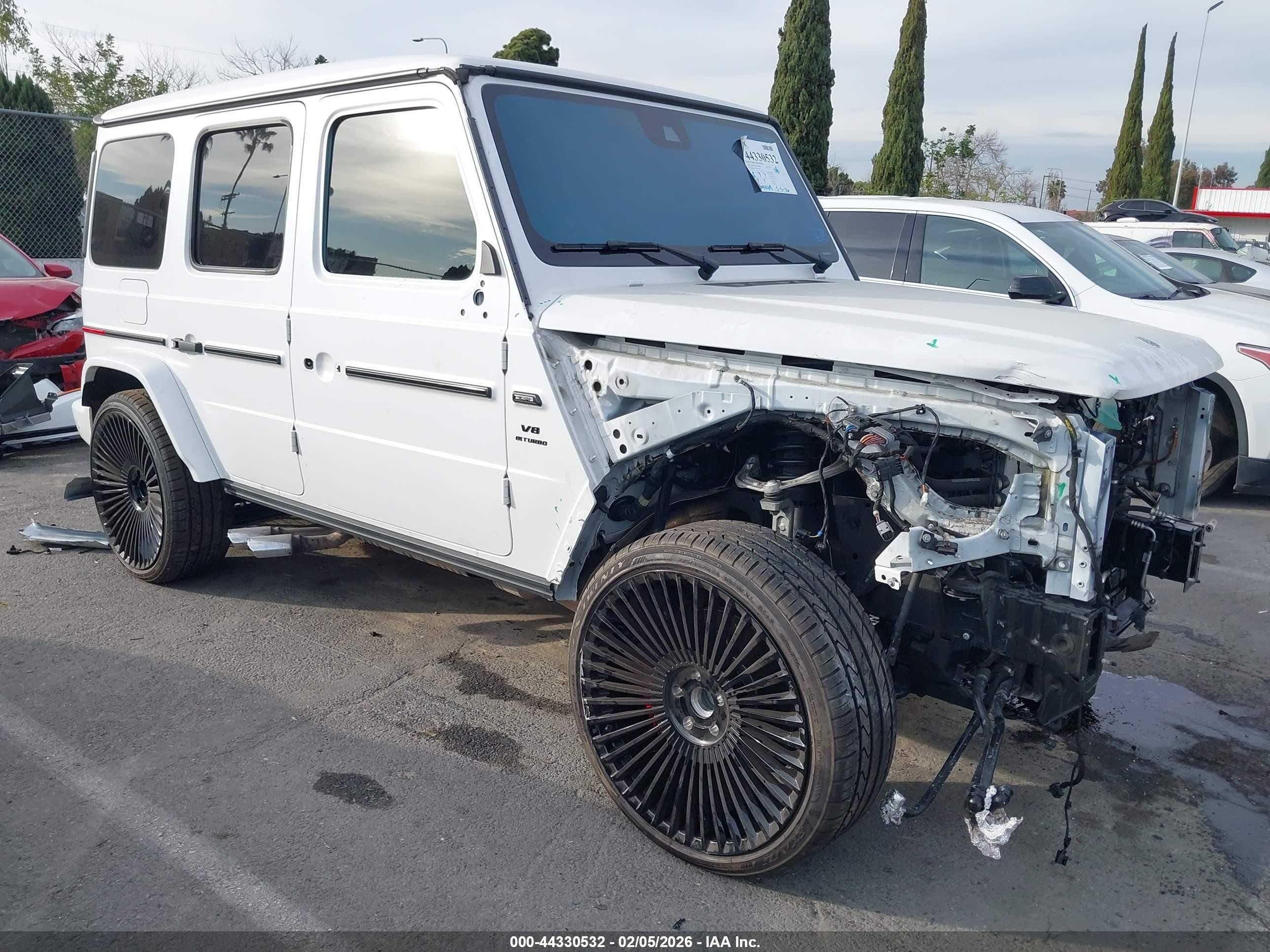 2022 Mercedes-Benz G 63 AMG, VIN W1NYC7HJ3NX454993 — Front end