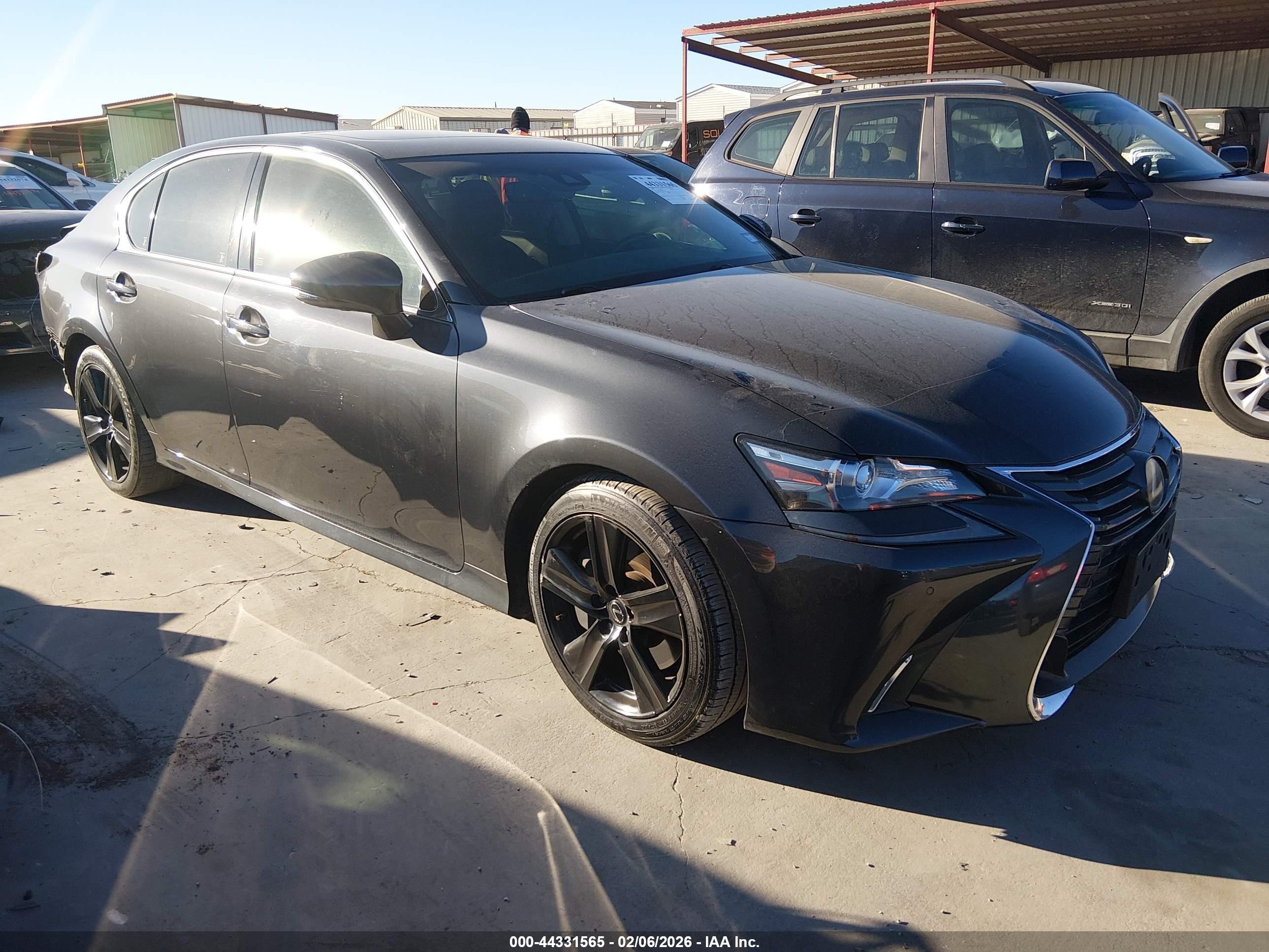 2017 Lexus GS 350 F Sport, VIN JTHBZ1BL8HA011036 — Зад
