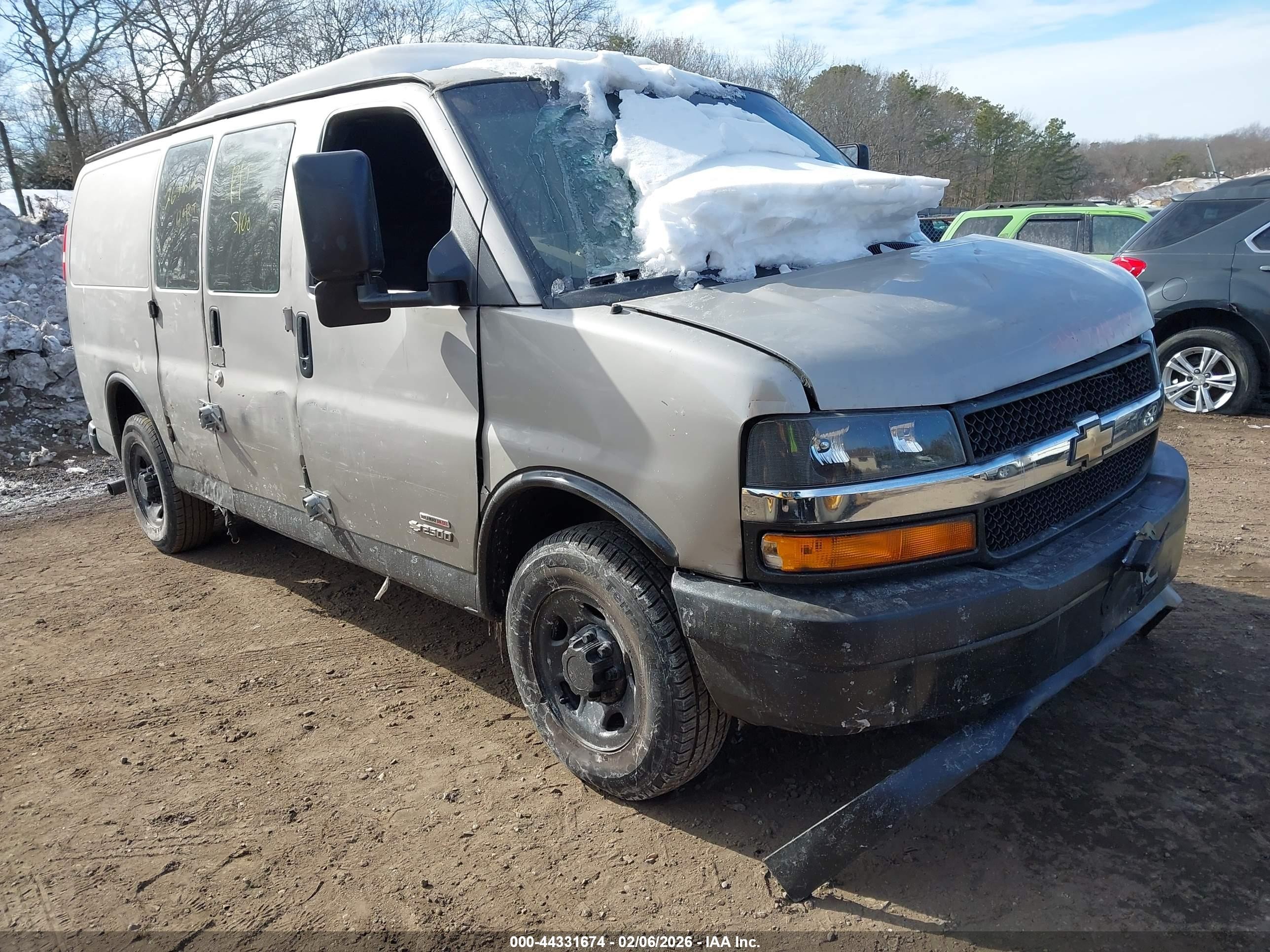 2006 Chevrolet City Express Cargo, VIN 1GCGG252X61128748 — All over