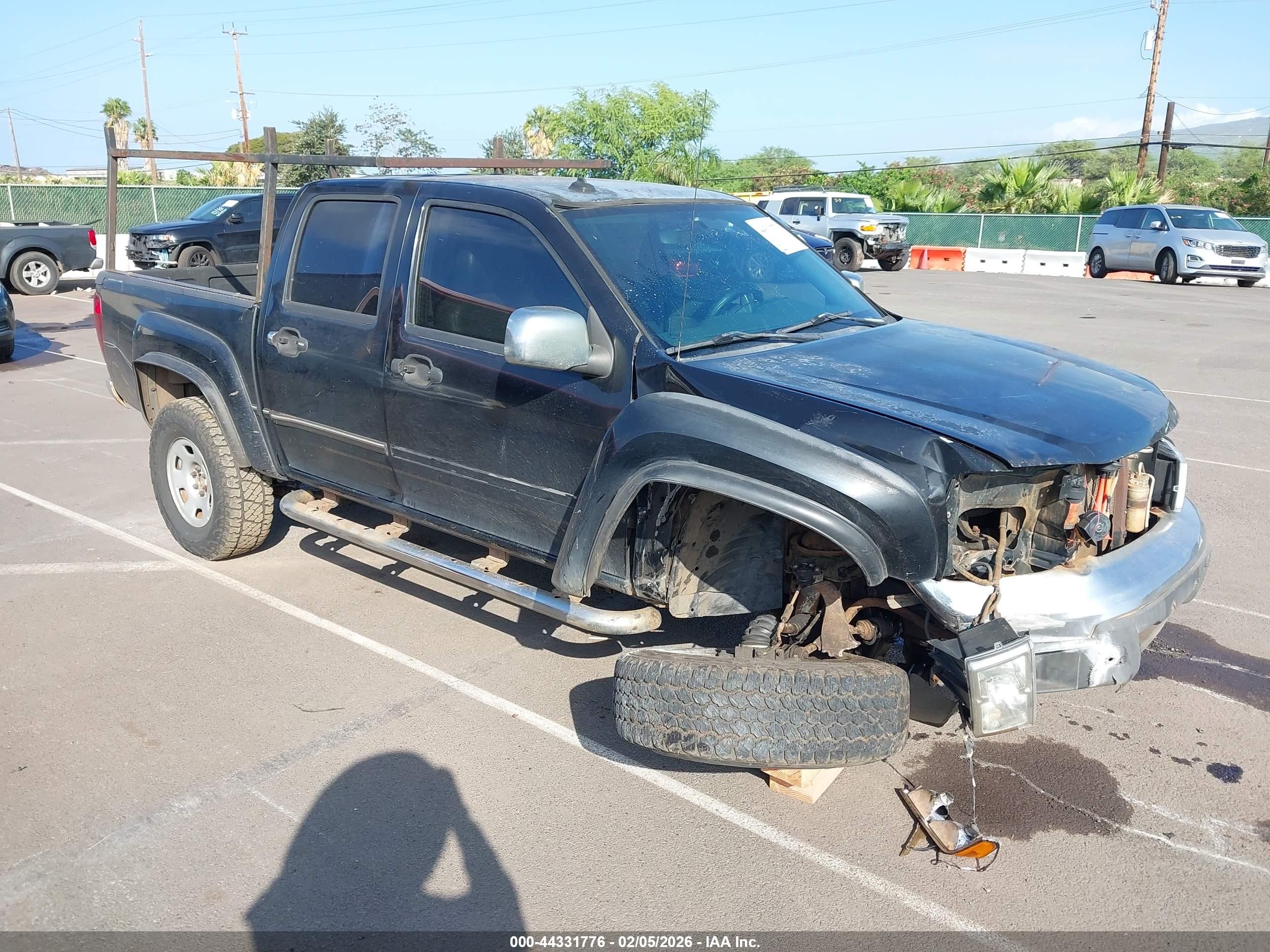 2005 GMC Canyon 1SF SLE Z71, VIN 1GTDT136258168598 — Днище