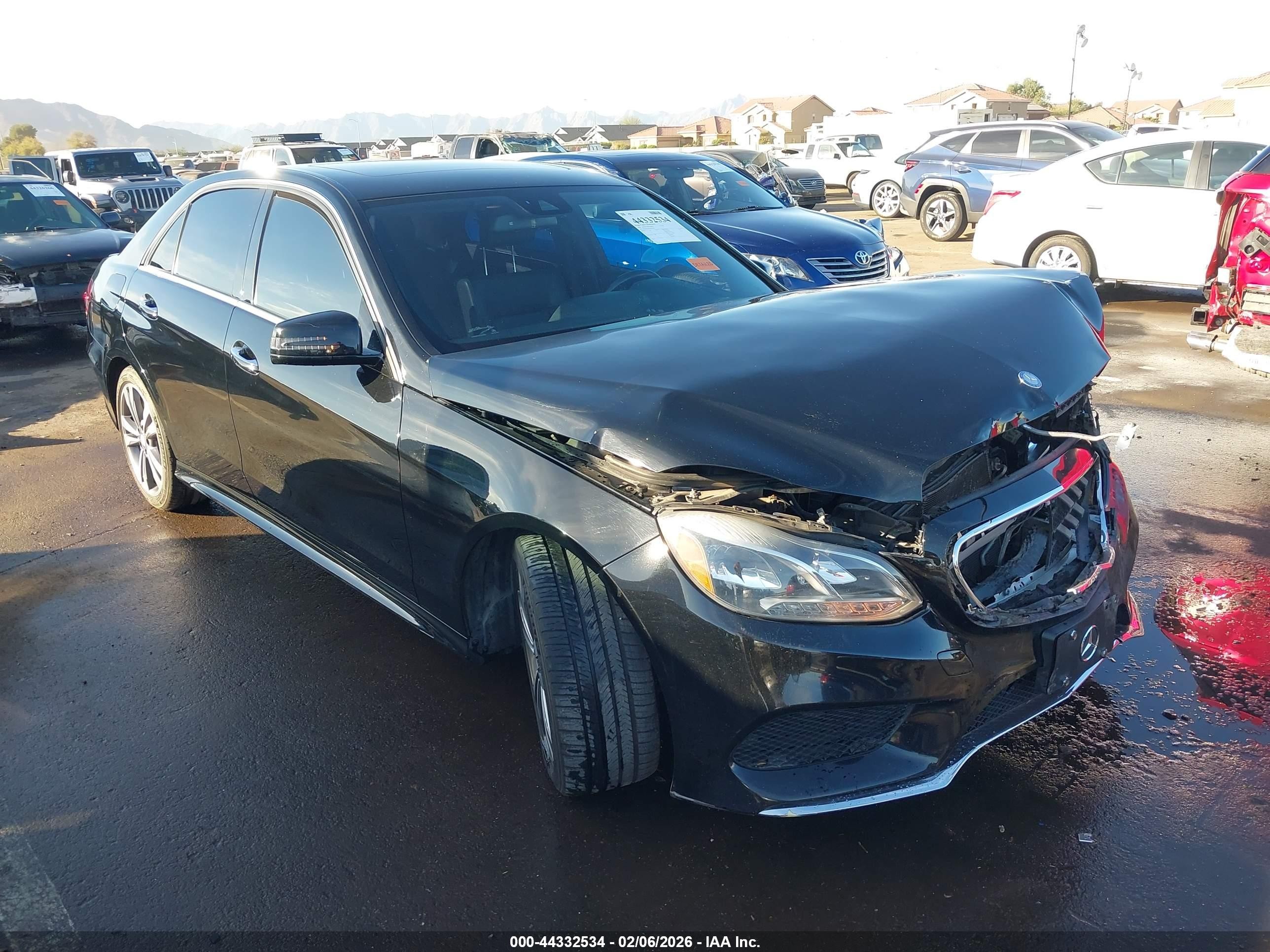 2016 Mercedes-Benz E 350 Sport, VIN WDDHF5KBXGB279894 — Front end