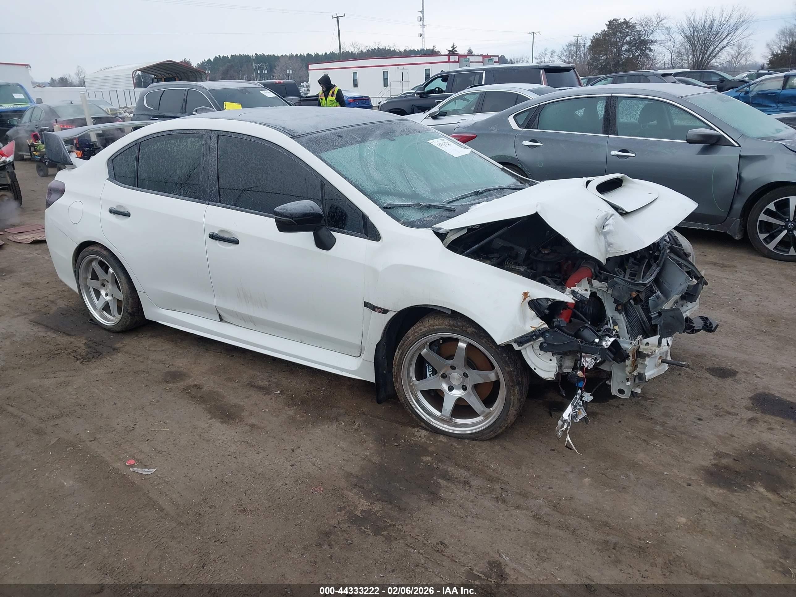 2015 Subaru WRX STI Limited, VIN JF1VA2S6XF9820807 — Front end