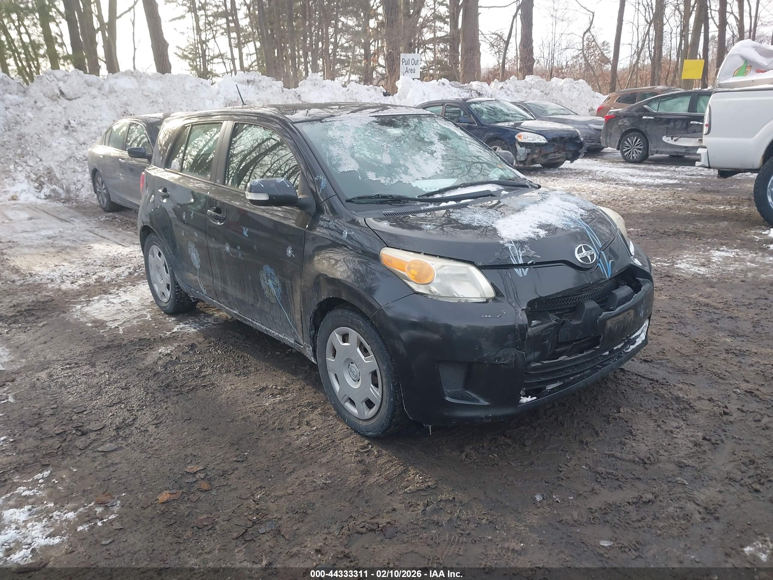 2010 Scion xD, VIN JTKKU4B44A1006084 — Front end