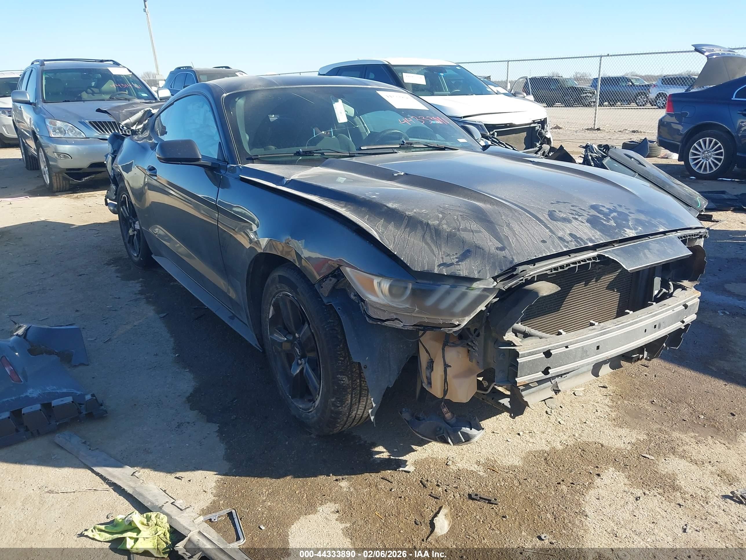 2016 Ford Mustang V6, VIN 1FA6P8AM2G5317304 — All over