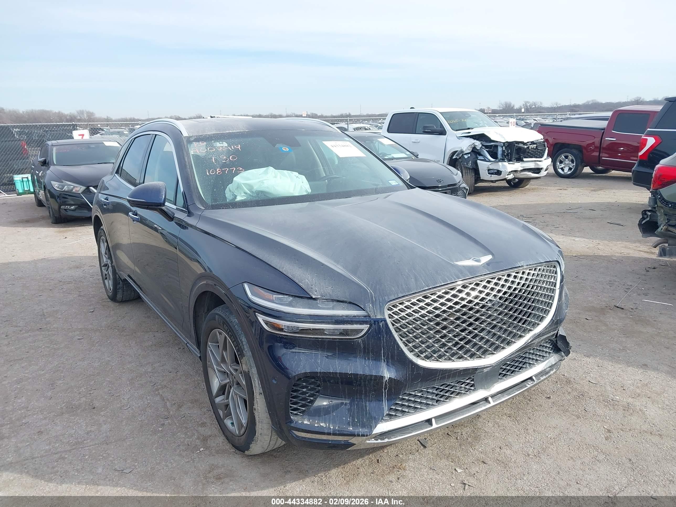2023 Genesis GV70 2.5T, VIN KMUMADTB8PU108773 — Rear end