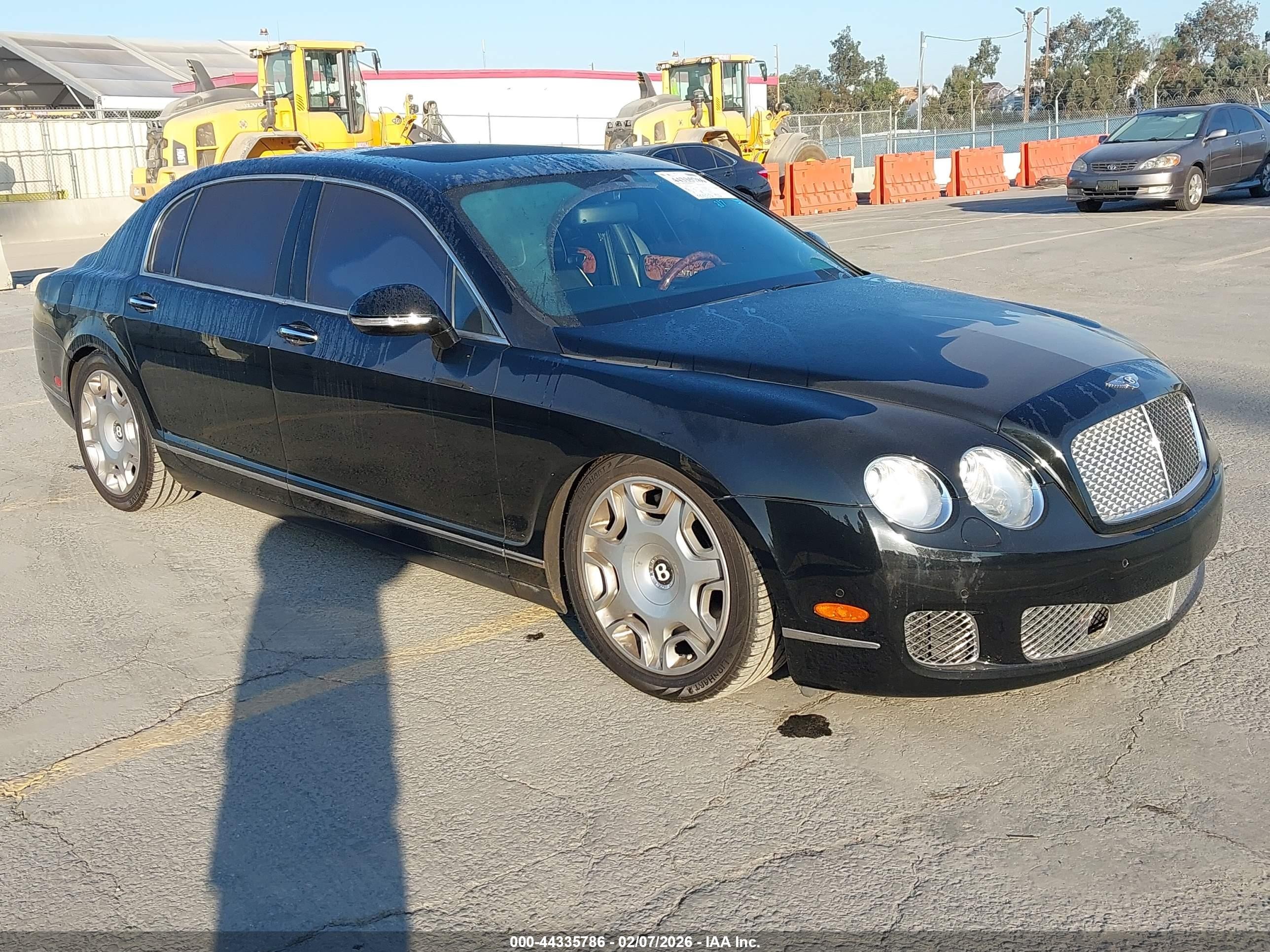 2012 Bentley Flying Spur, VIN SCBBR9ZA3CC072945 — Rear end