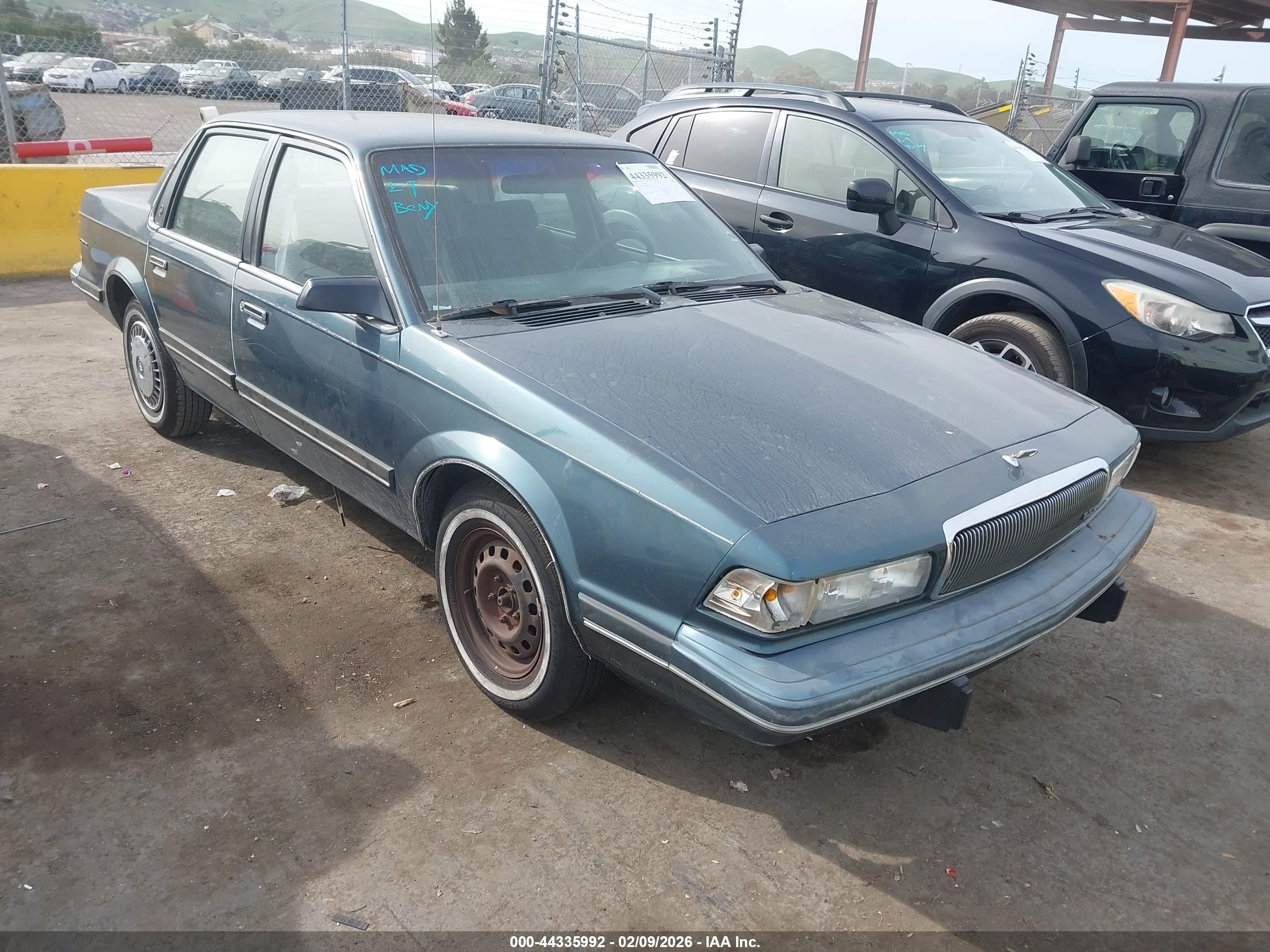 1995 Buick Century Limited SL, VIN 1G4AG55M6S6413335 — Front end