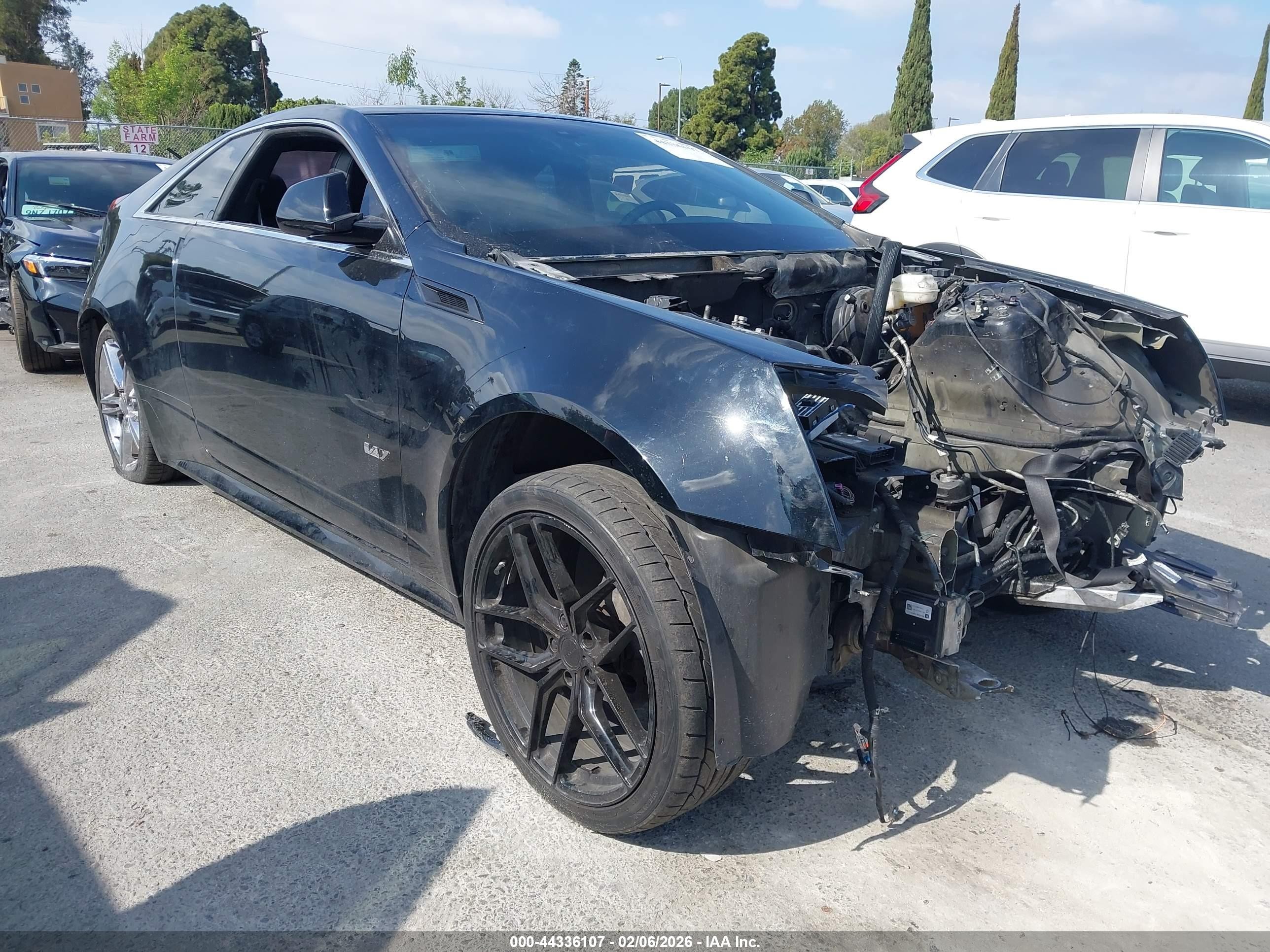 2013 Cadillac CTS-V, VIN 1G6DV1EP3D0107096 — Theft recovery