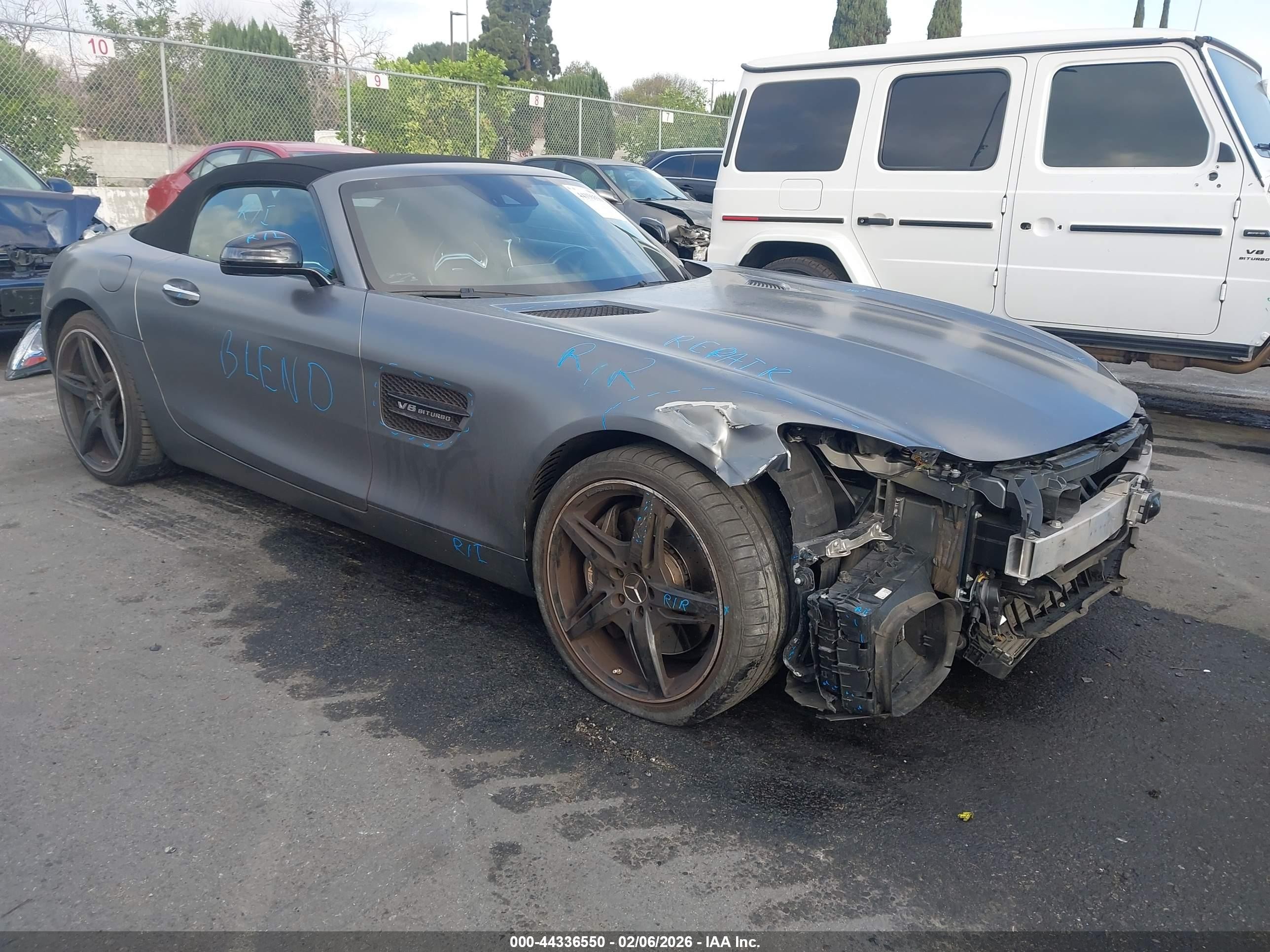 2019 Mercedes-Benz AMG GT AMG GT, VIN WDDYK7HA3KA023388 — Front end