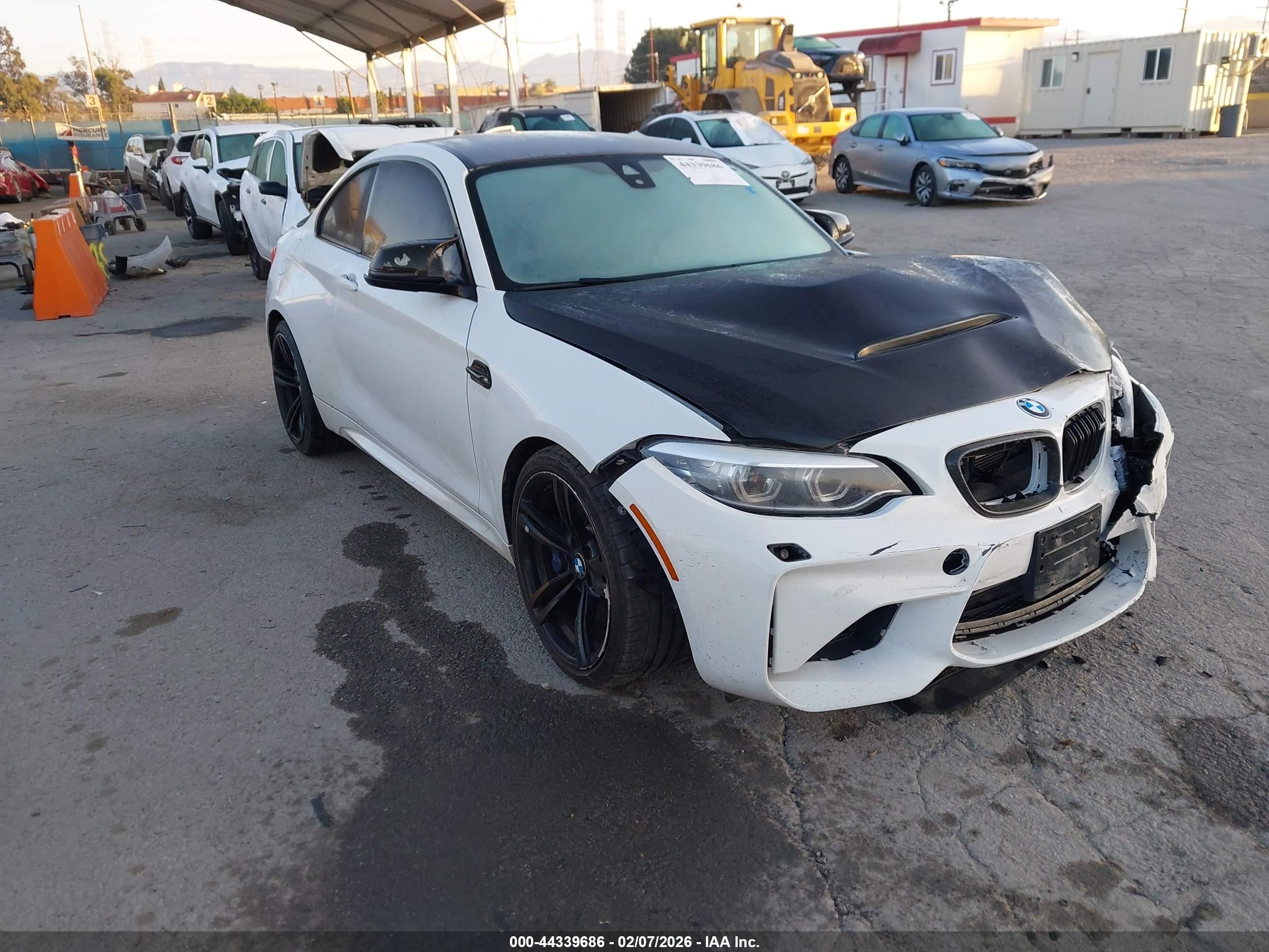 2018 BMW M2, VIN WBS1J5C51J7B61872 — Front end