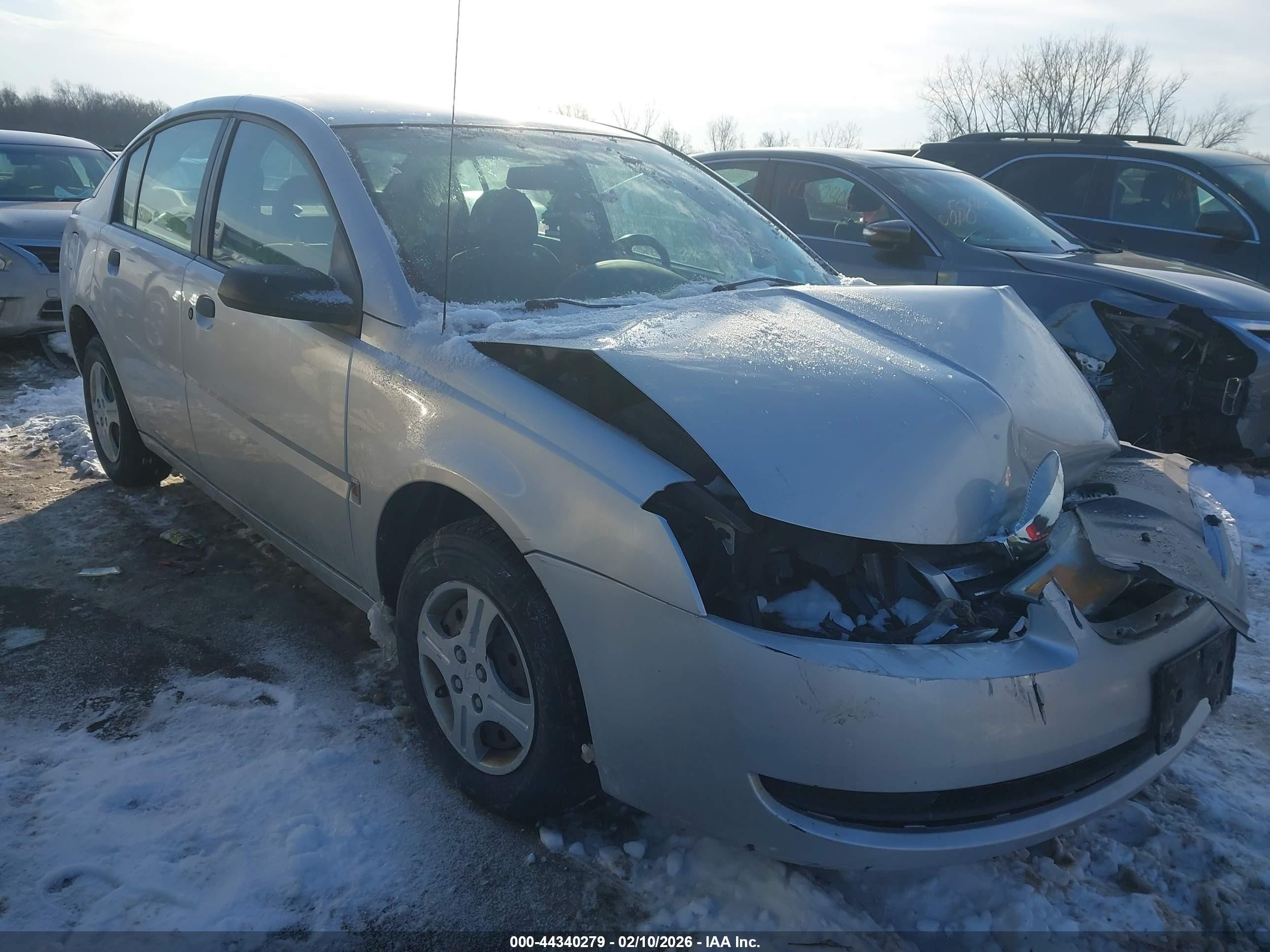 2005 Saturn ION ION 1, VIN 1G8AG52F85Z161658 — Front end