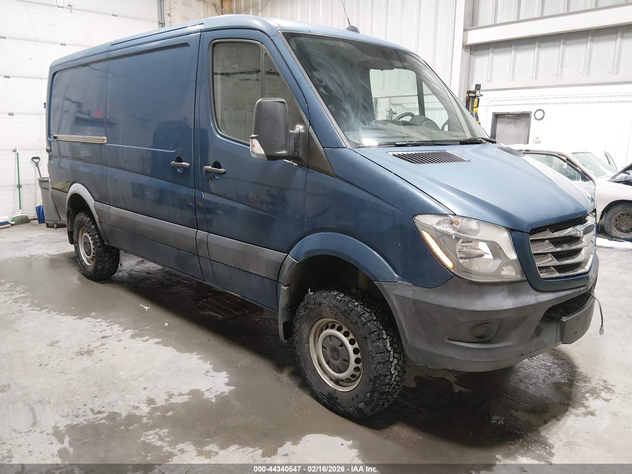 2016 Freightliner Sprinter, VIN WDYFE7CD6GP345848 — Front end