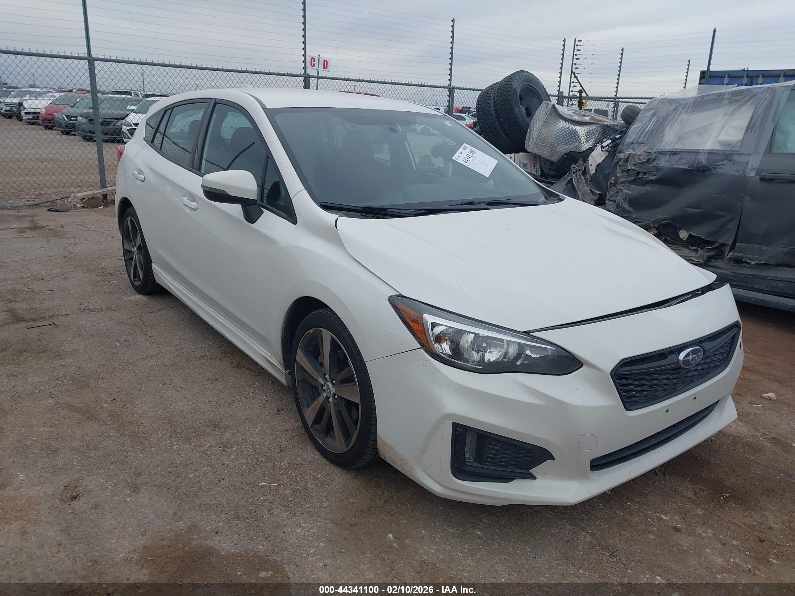 2017 Subaru Impreza Special Sports, VIN 4S3GTAK65H3715492 — Front end